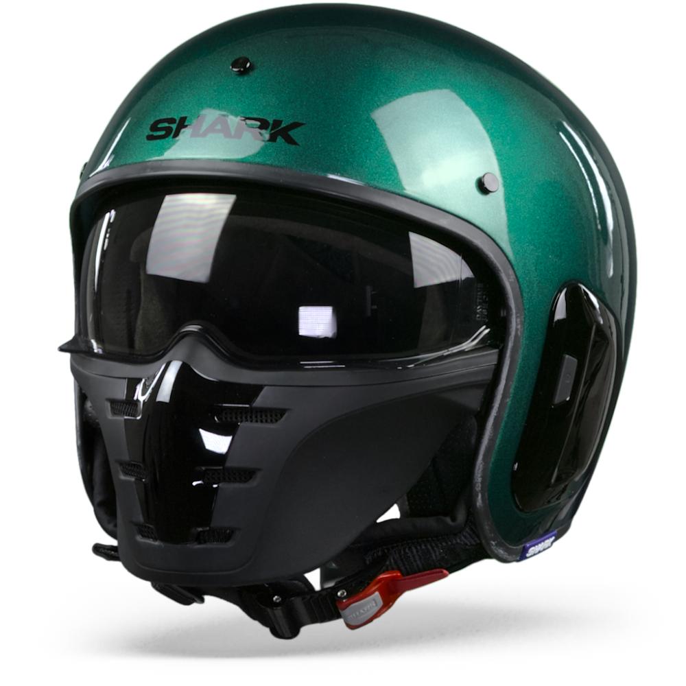 Shark S-Drak 2 GGM Blank Green Green Metal XL