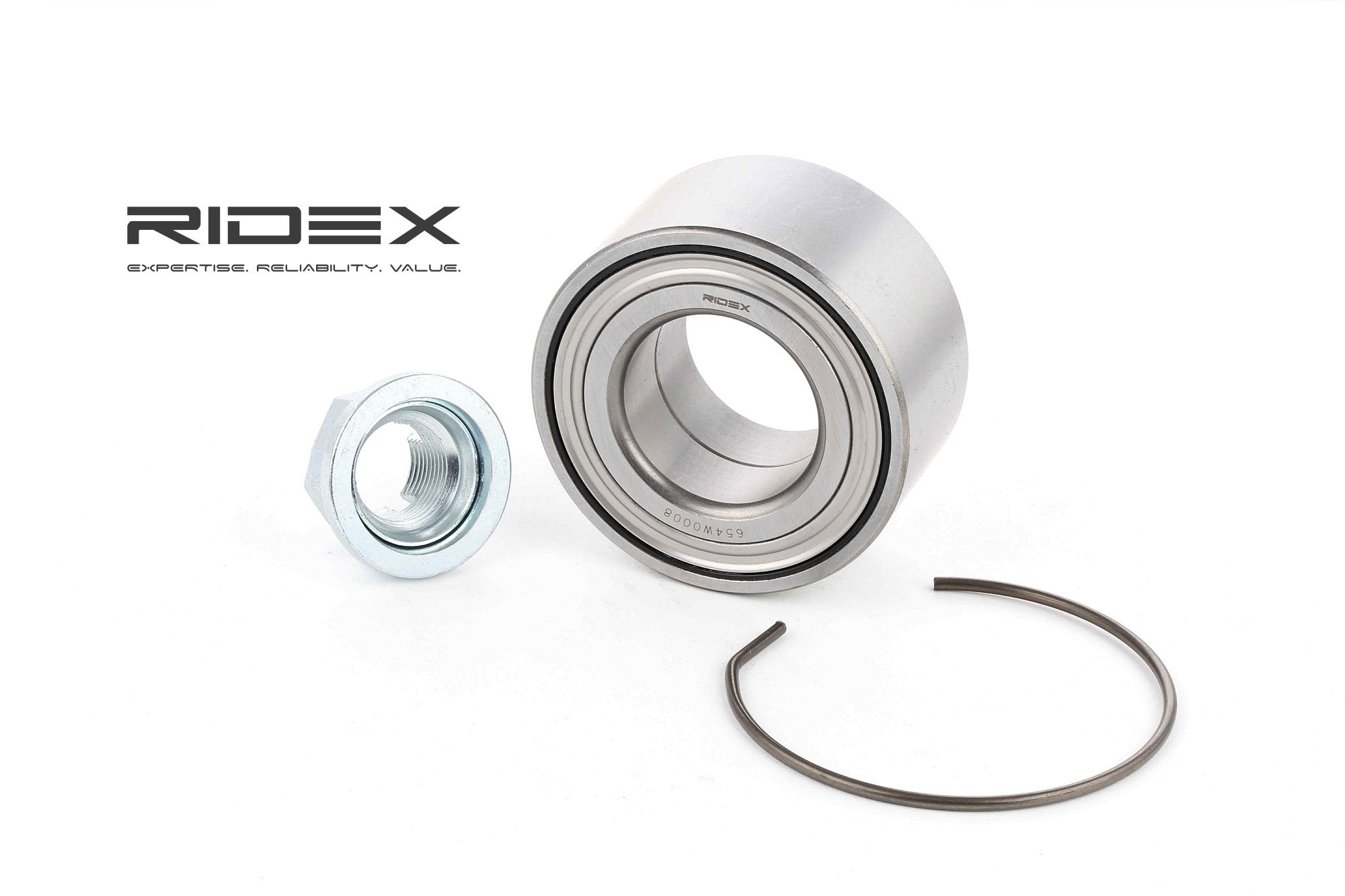 RIDEX Pyöränlaakerit RENAULT,NISSAN,DACIA 654W0008 6001547696,4021000QAA,6001547696 Pyöränlaakerisarja 7701205779,7701464049