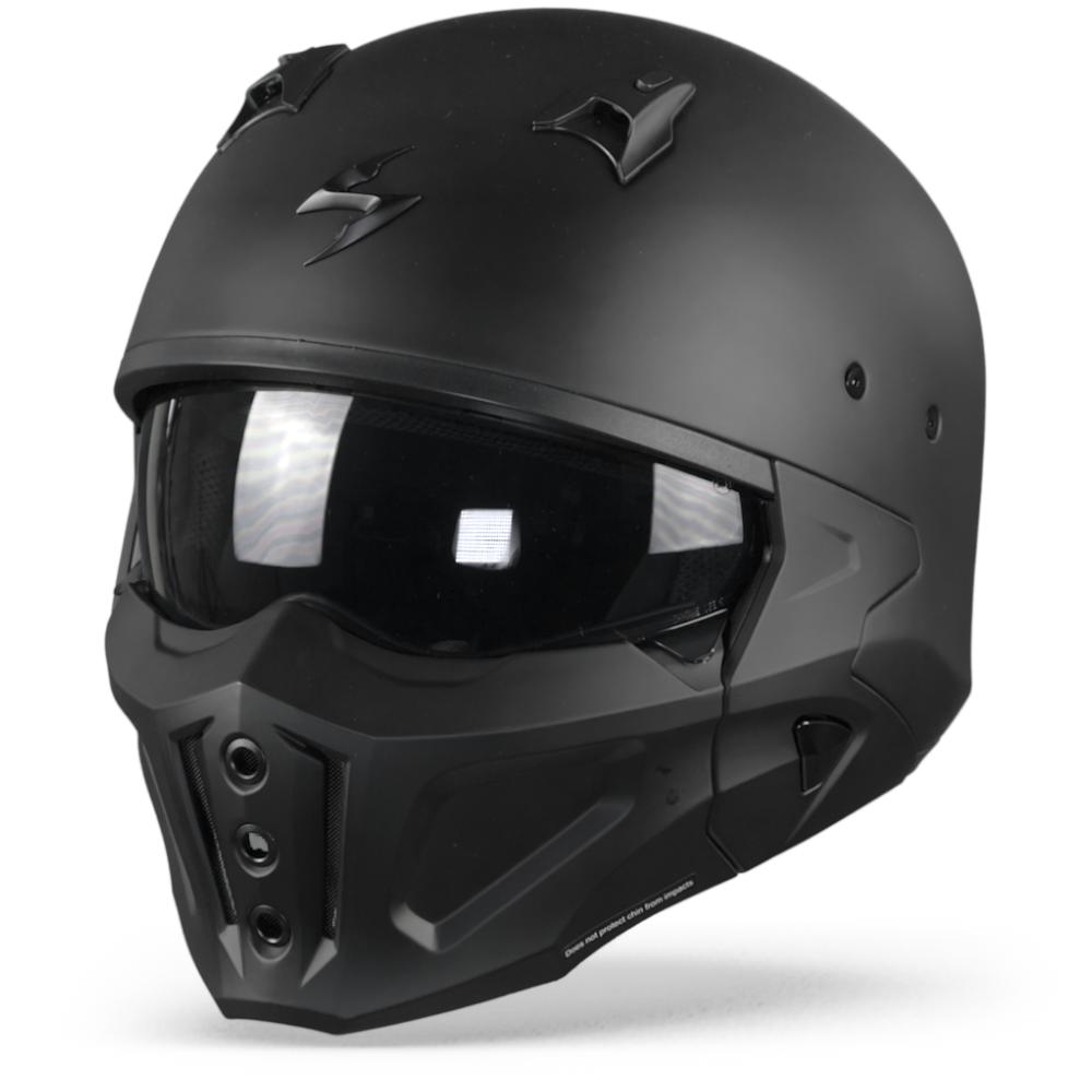 Scorpion Covert-X Solid Matt Black L