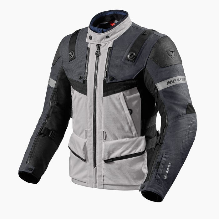 REV'IT! Jacket Defender 3 GTX Silver Anthracite XL