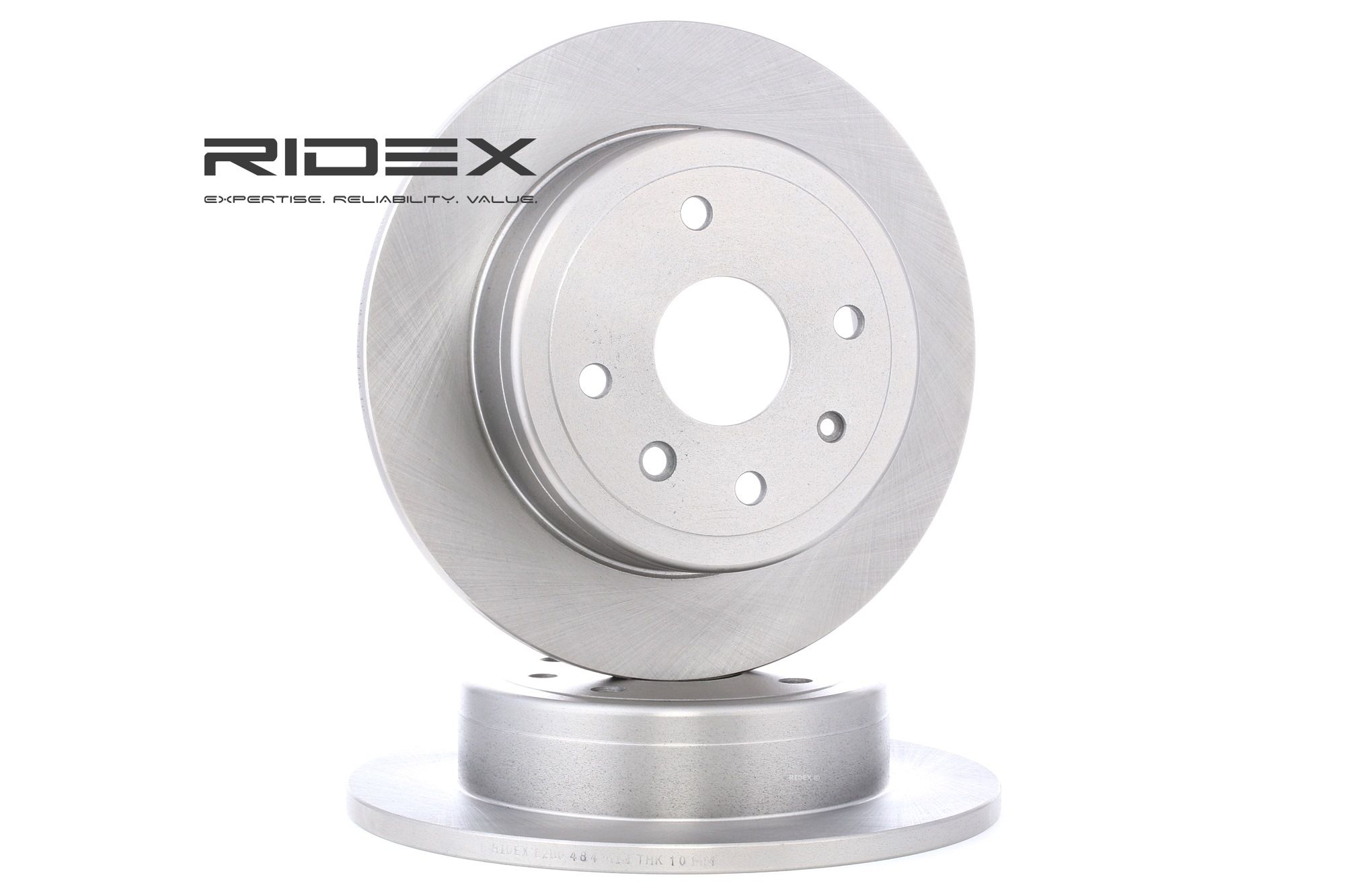 RIDEX Jarrulevyt CHEVROLET,DAEWOO 82B0484 96328254 Jarrulevy