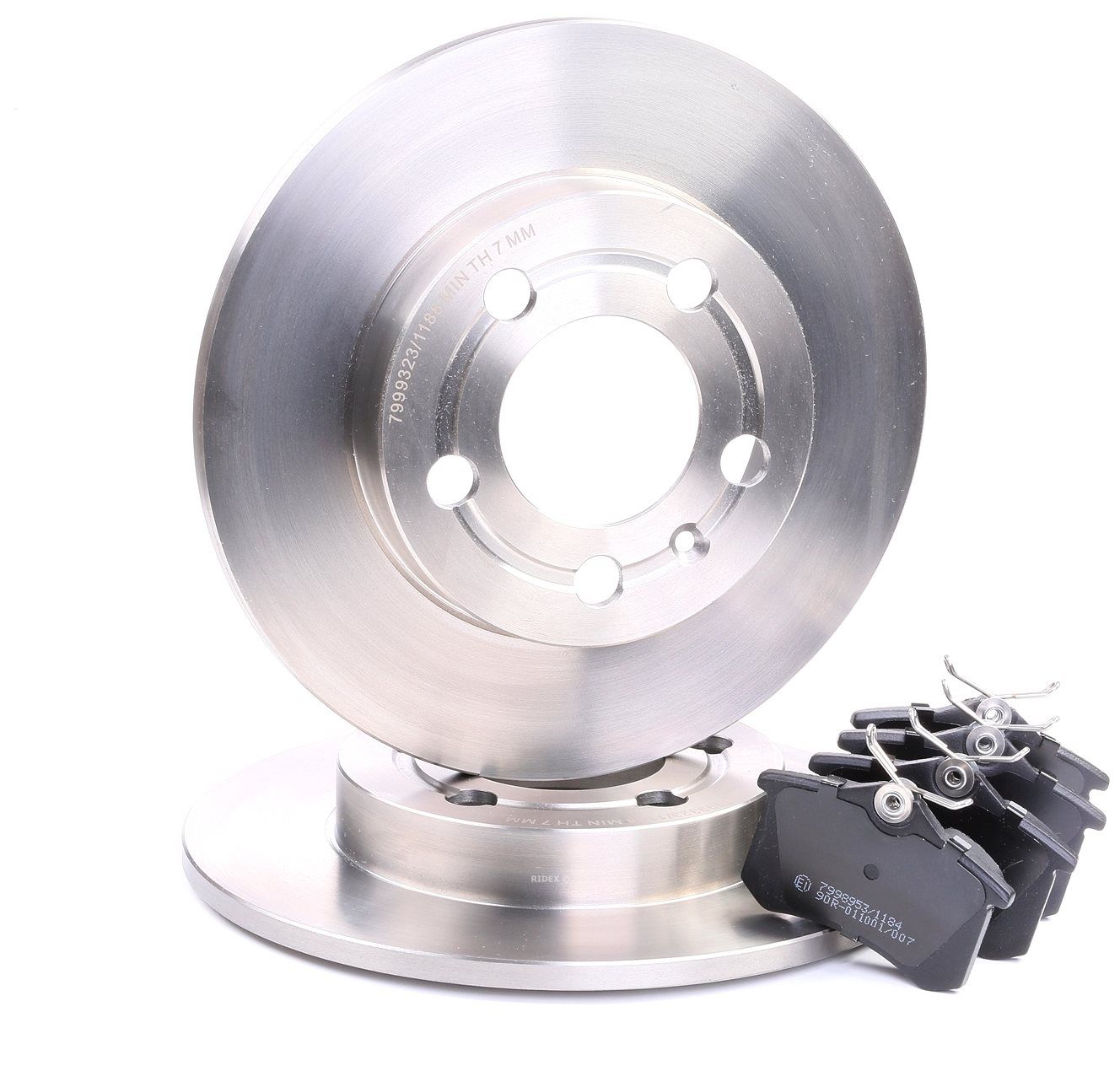 RIDEX Jarrupalasarja Levyjarru VW,AUDI,SKODA 3405B0288