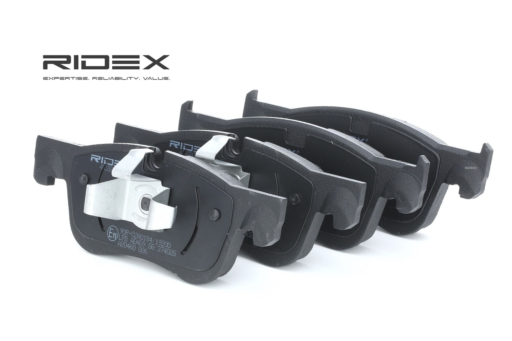RIDEX Jarrupalat OPEL,PEUGEOT,CITROËN 402B0952 1609898380,1619791080,1647853080 Jarrupalasarja,Jarrupala, Levyjarru 93488643,1647853080,93488643