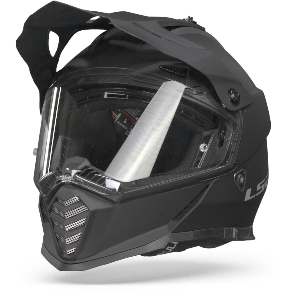 LS2 MX436 Pioneer Evo Matt Black 2XL