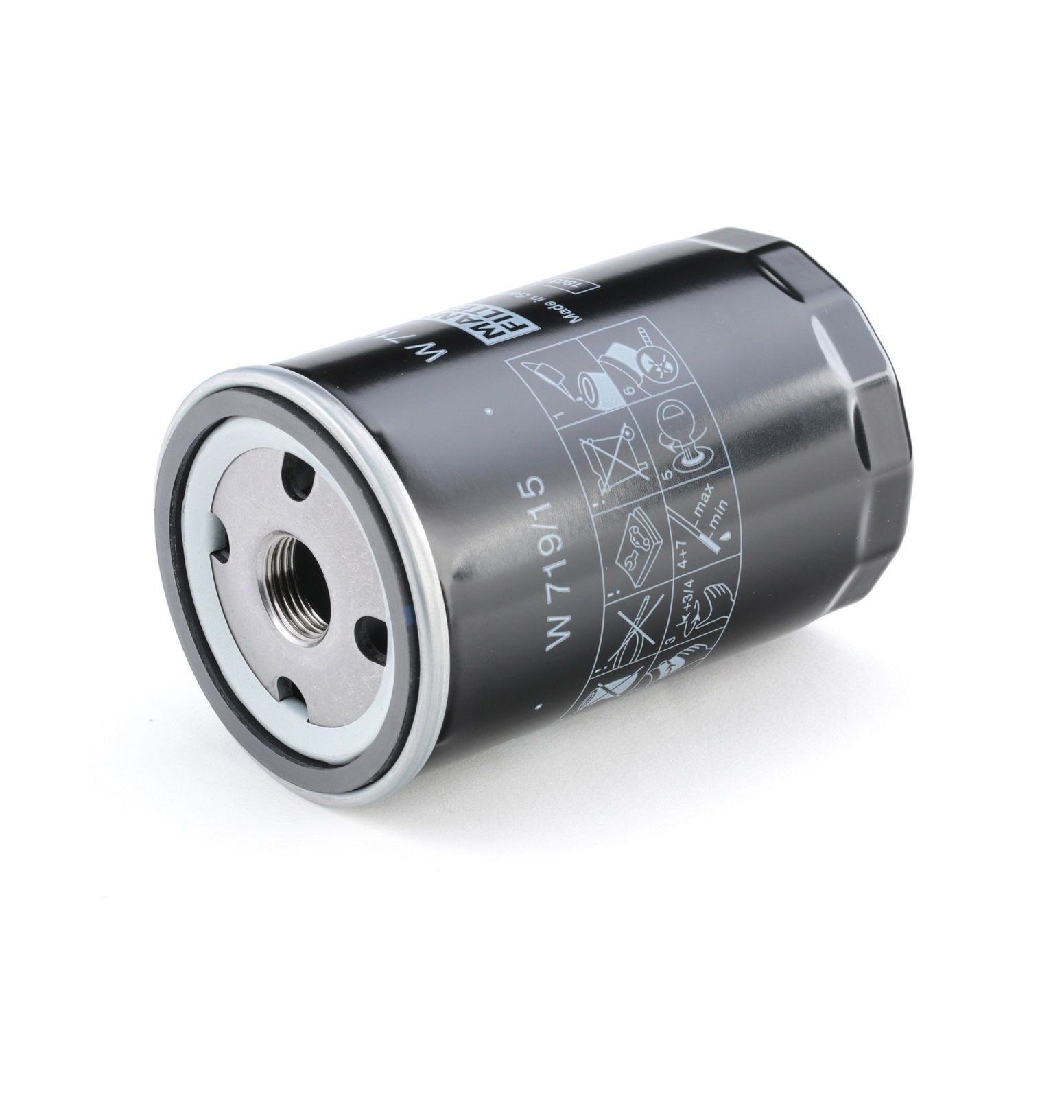 MANN-FILTER Öljynsuodatin BMW,CITROËN,BERTONE W 719/15 11421266773,11421287836,11421707779 11421761087,11429061198,5012556,5012651