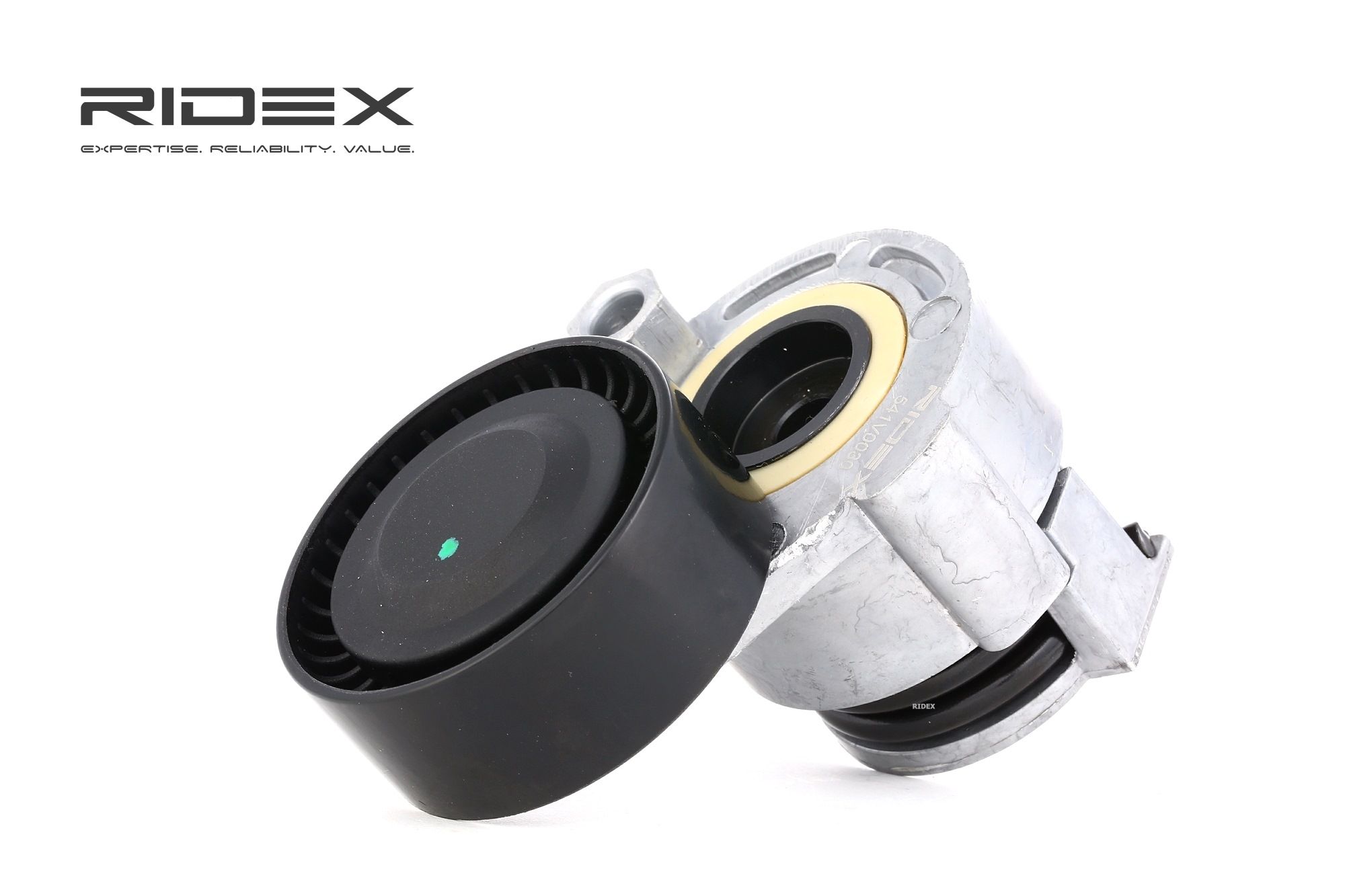 RIDEX Hihnankiristin RENAULT,NISSAN,DACIA 541V0030 117503662R,117509654R,8200360524 Hihnankiristin, Moniurahihna 8200608550,8200861569,1195500Q1F