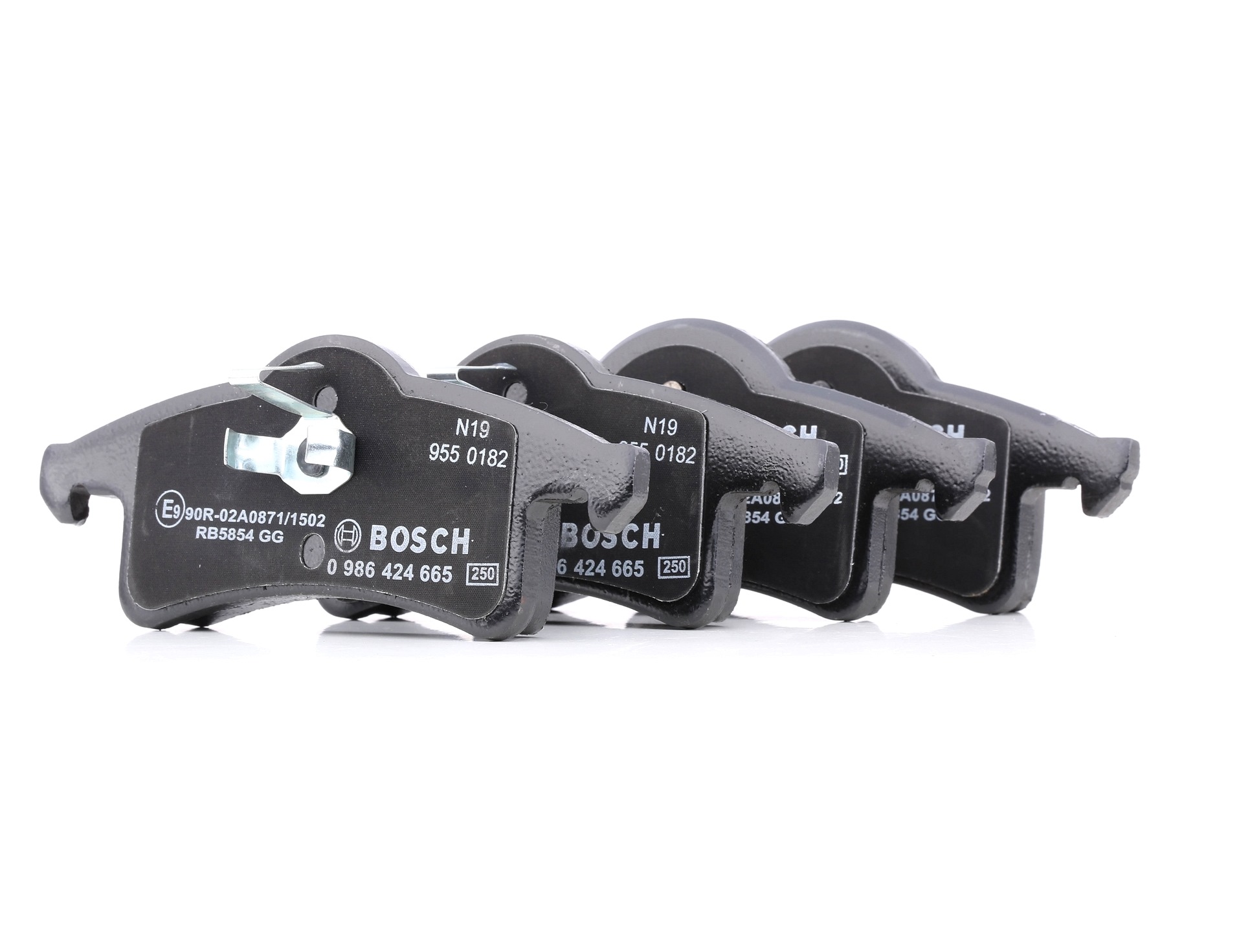 BOSCH Jarrupalat JEEP 0 986 424 665 05011970AB,5011970AB,05011970AA Jarrupalasarja,Jarrupala, Levyjarru 05011970AB,5011970AA,5011970AB