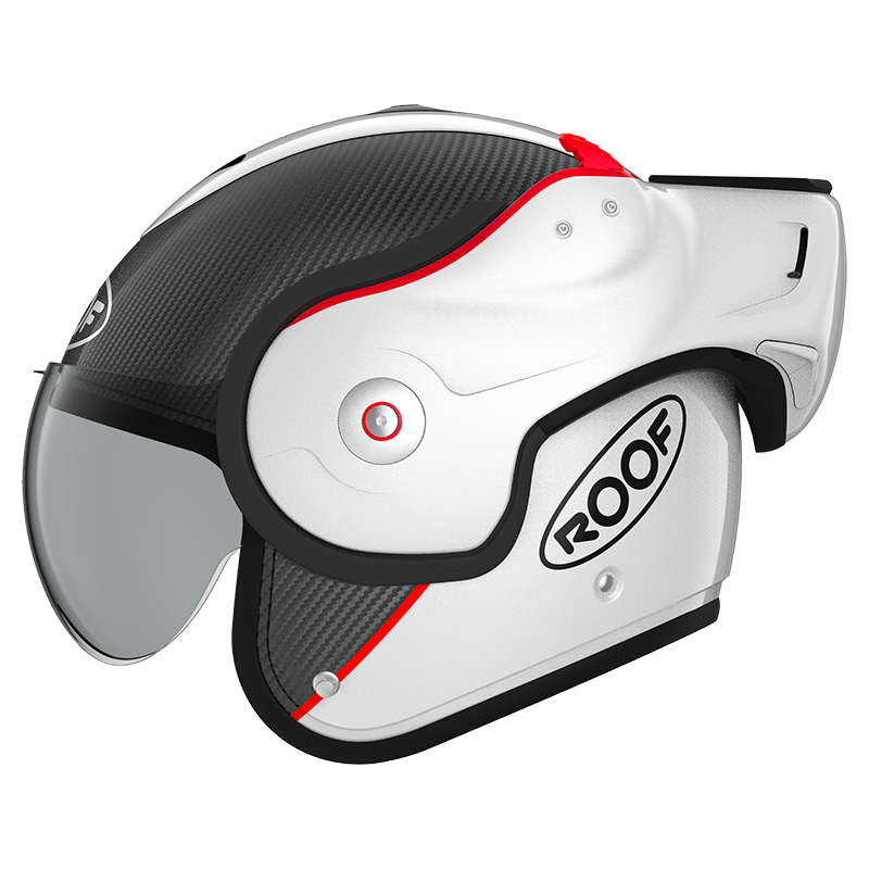 ROOF BoXXer Carbon White Red M
