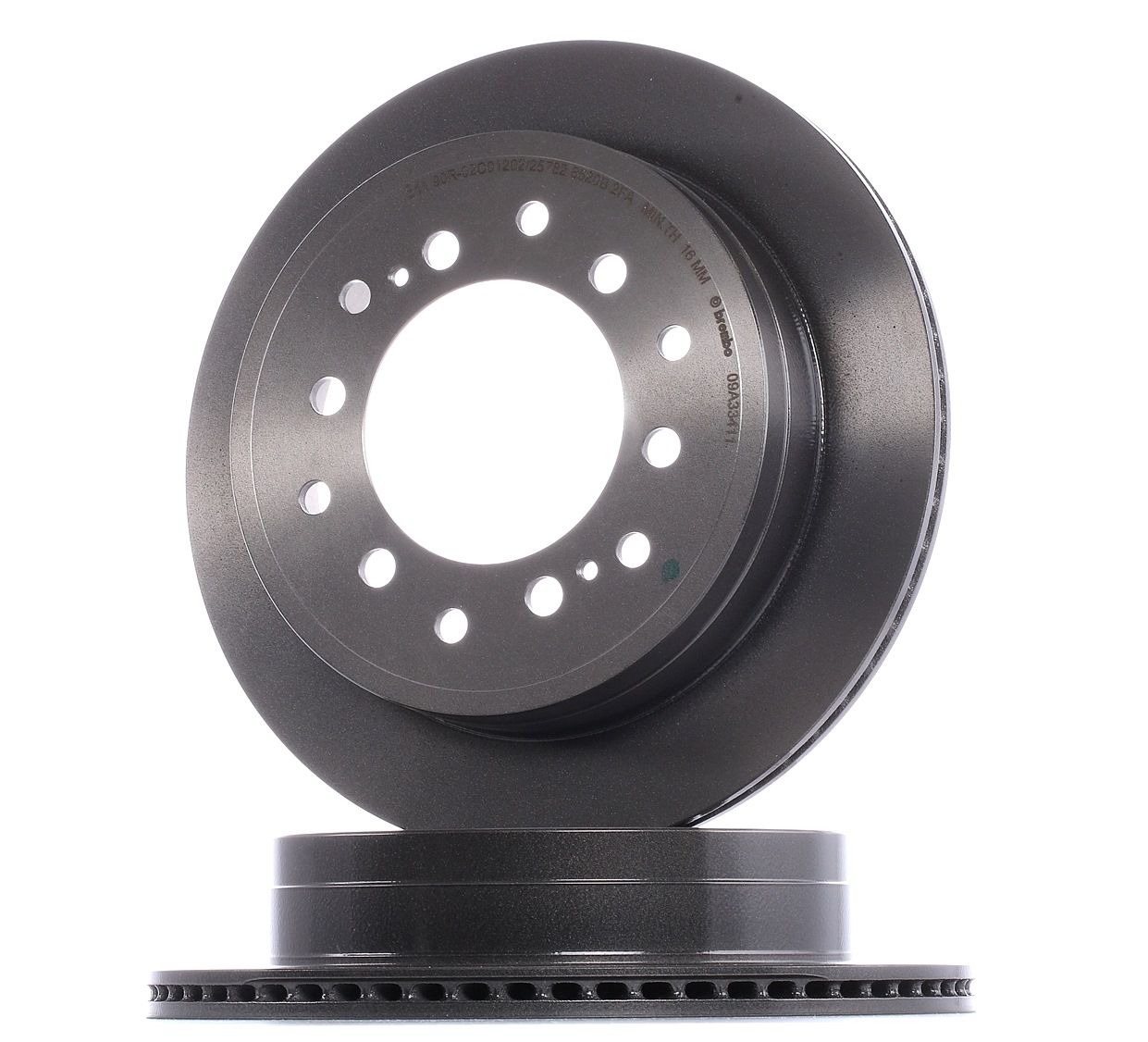 BREMBO Jarrulevyt TOYOTA,LEXUS 09.A334.11 4243160130,4243160190,4243160200 Jarrulevy 4243160201,4243160270