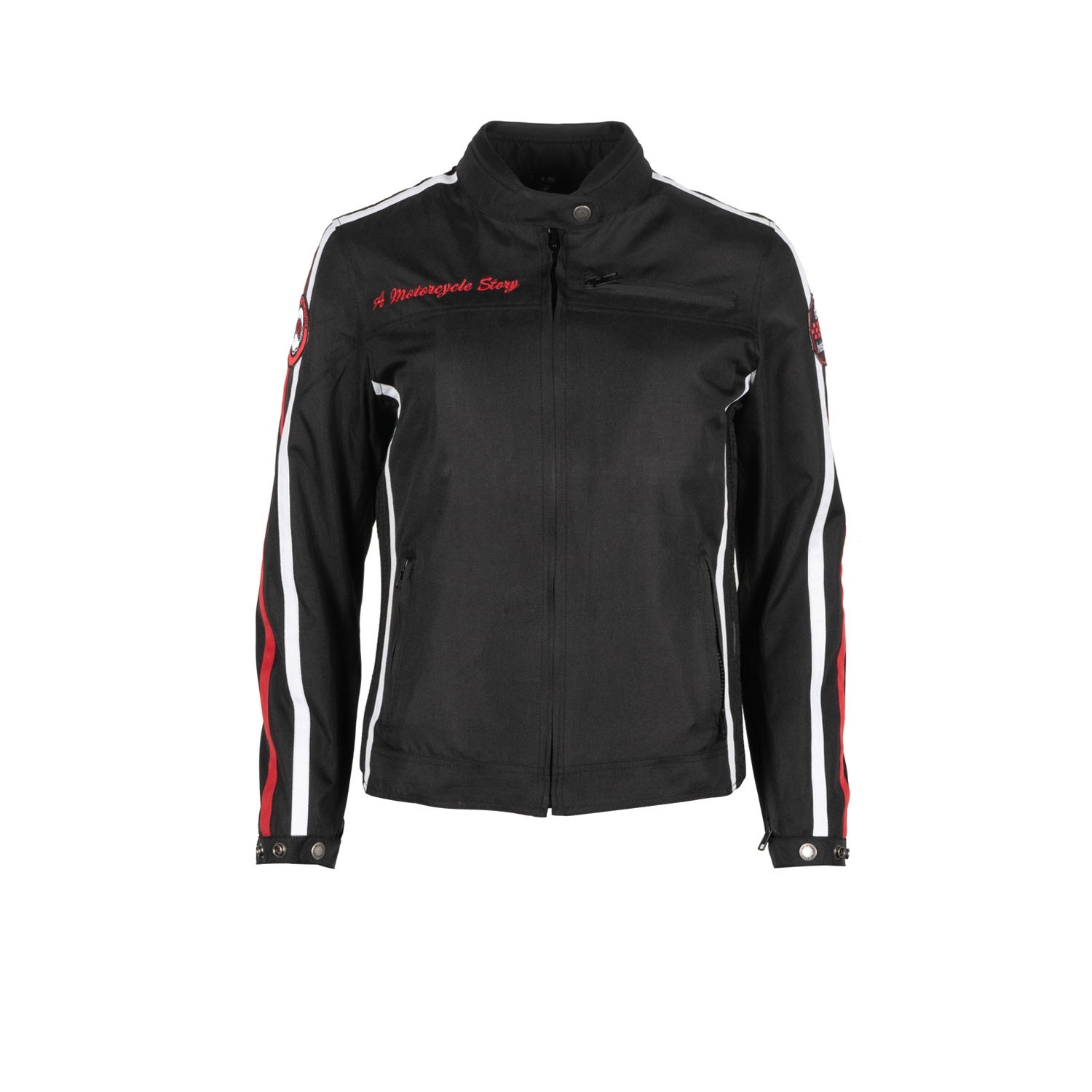 Helstons Queen Tissu Technique Black Jacket S
