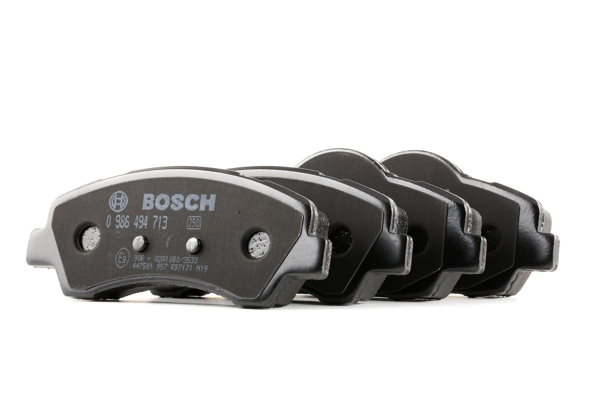 BOSCH Jarrupalat PEUGEOT,CITROËN 0 986 494 713 1608691380,1610699280,1608691380 Jarrupalasarja,Jarrupala, Levyjarru 1610699280