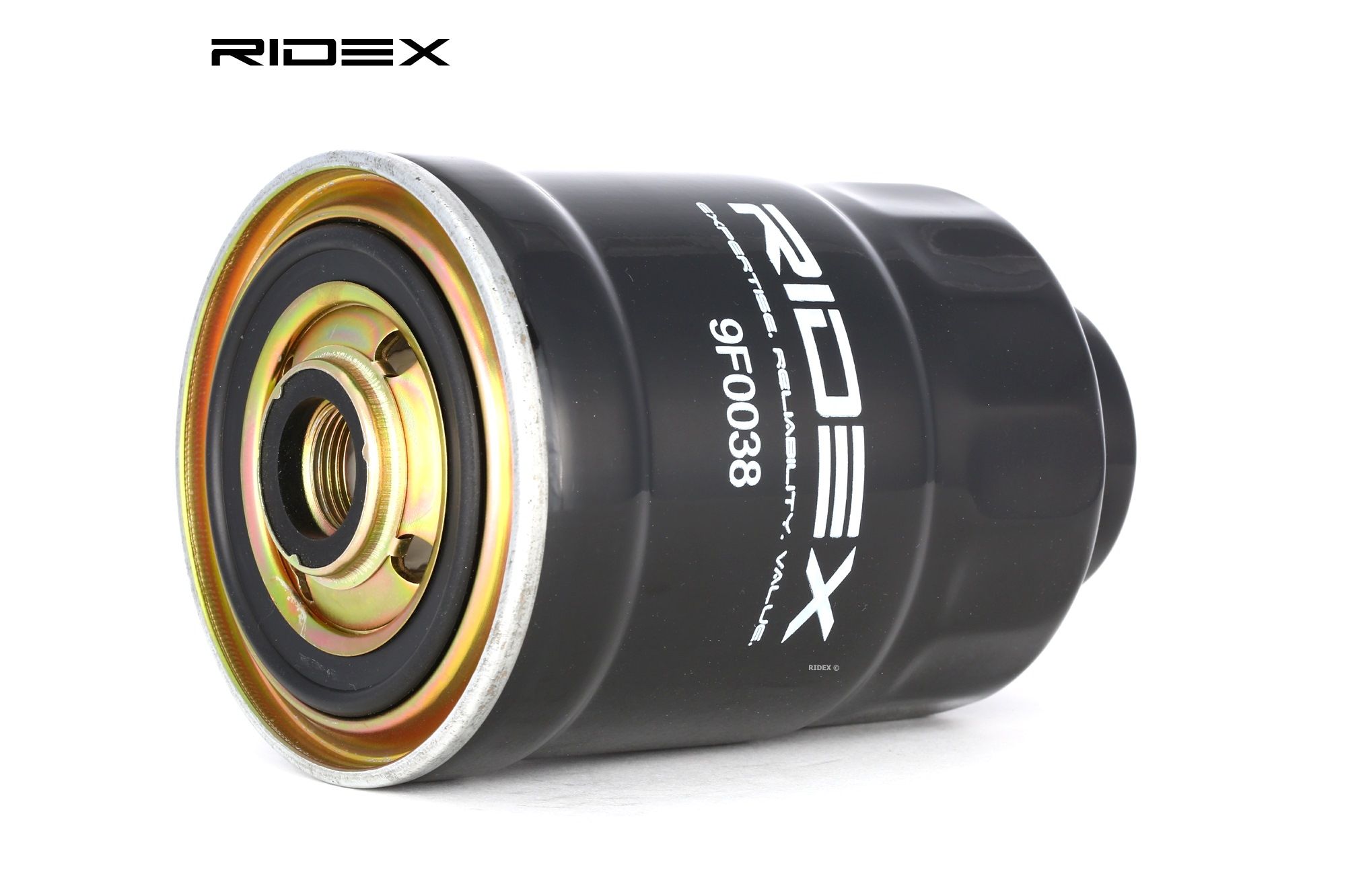 RIDEX Polttoainesuodatin OPEL,FORD,HYUNDAI 9F0038 2330387308,2330387309,2330387309000 3252168,5025102,13240032,31390H1000,3194544000,3196204010,CS438