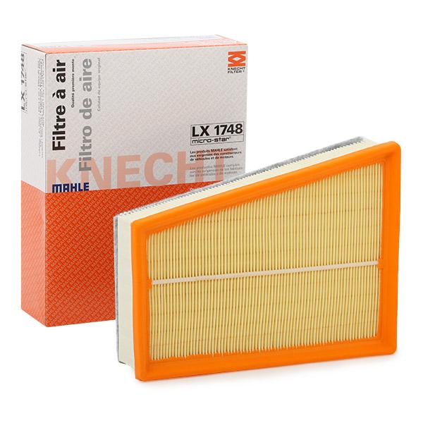 MAHLE ORIGINAL Ilmansuodatin RENAULT LX 1748 165465086R,165465434R,165467751R 165467920R,8200820859,8201092697