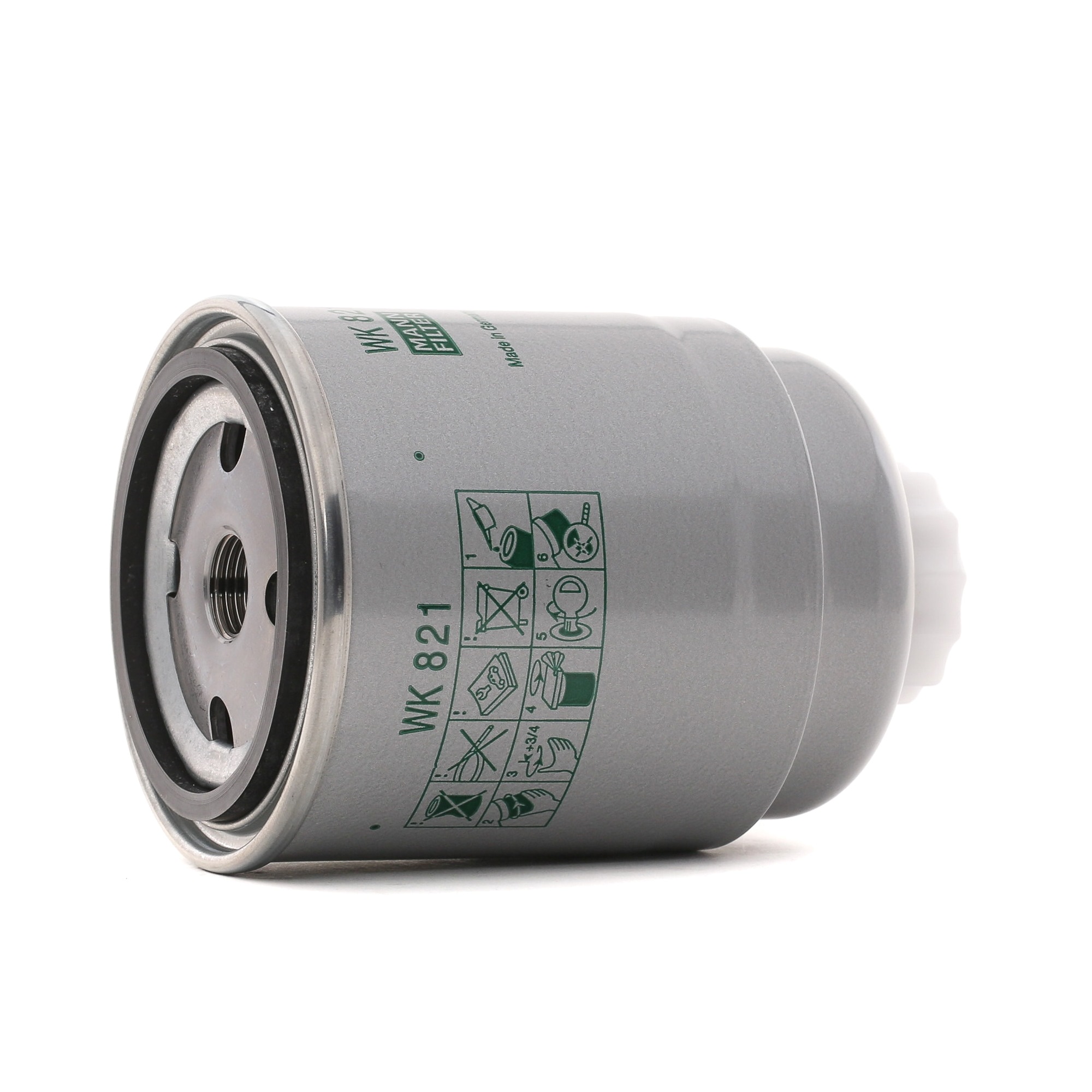 MANN-FILTER Polttoainesuodatin FIAT,PEUGEOT,CITROËN WK 821 13321329270,190640,190642 1906A8,95650878,71736114,9942378,9944643,9944682,164036F900