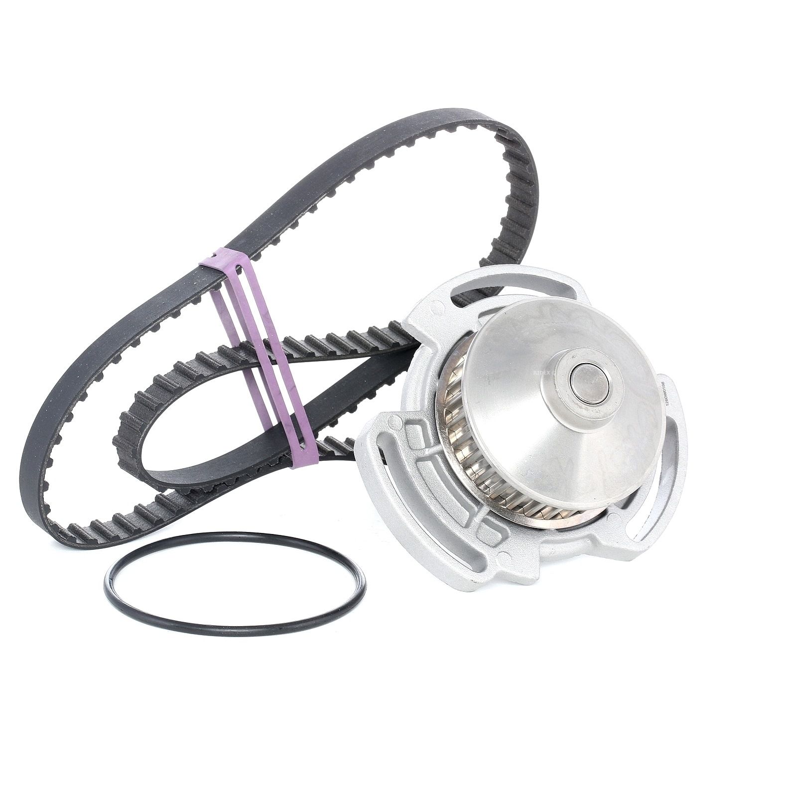 RIDEX Vesipumppu + Jakohihnasarja VW 3096W0162 052109119,052109119S1,052109119 052109119S1,52109119