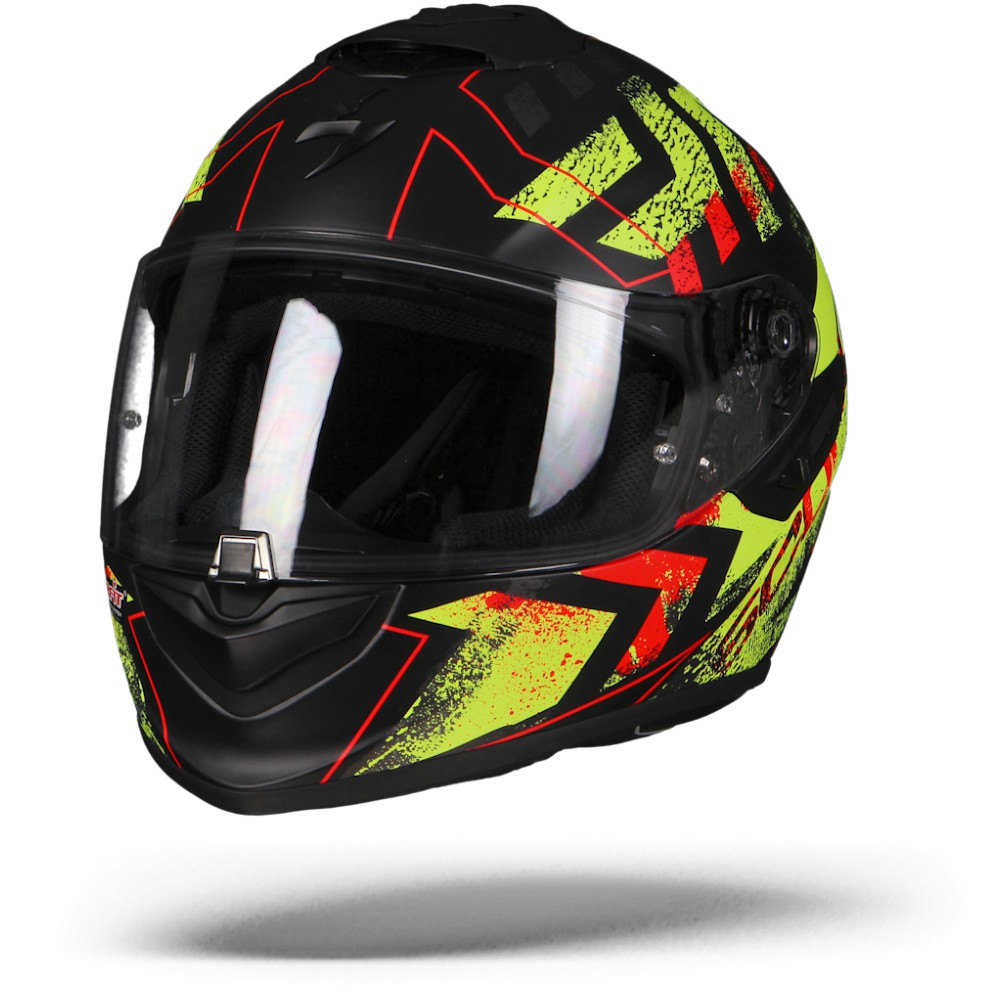 Scorpion EXO-1400 Air Picta Matt Black Yellow Fluo 2XL