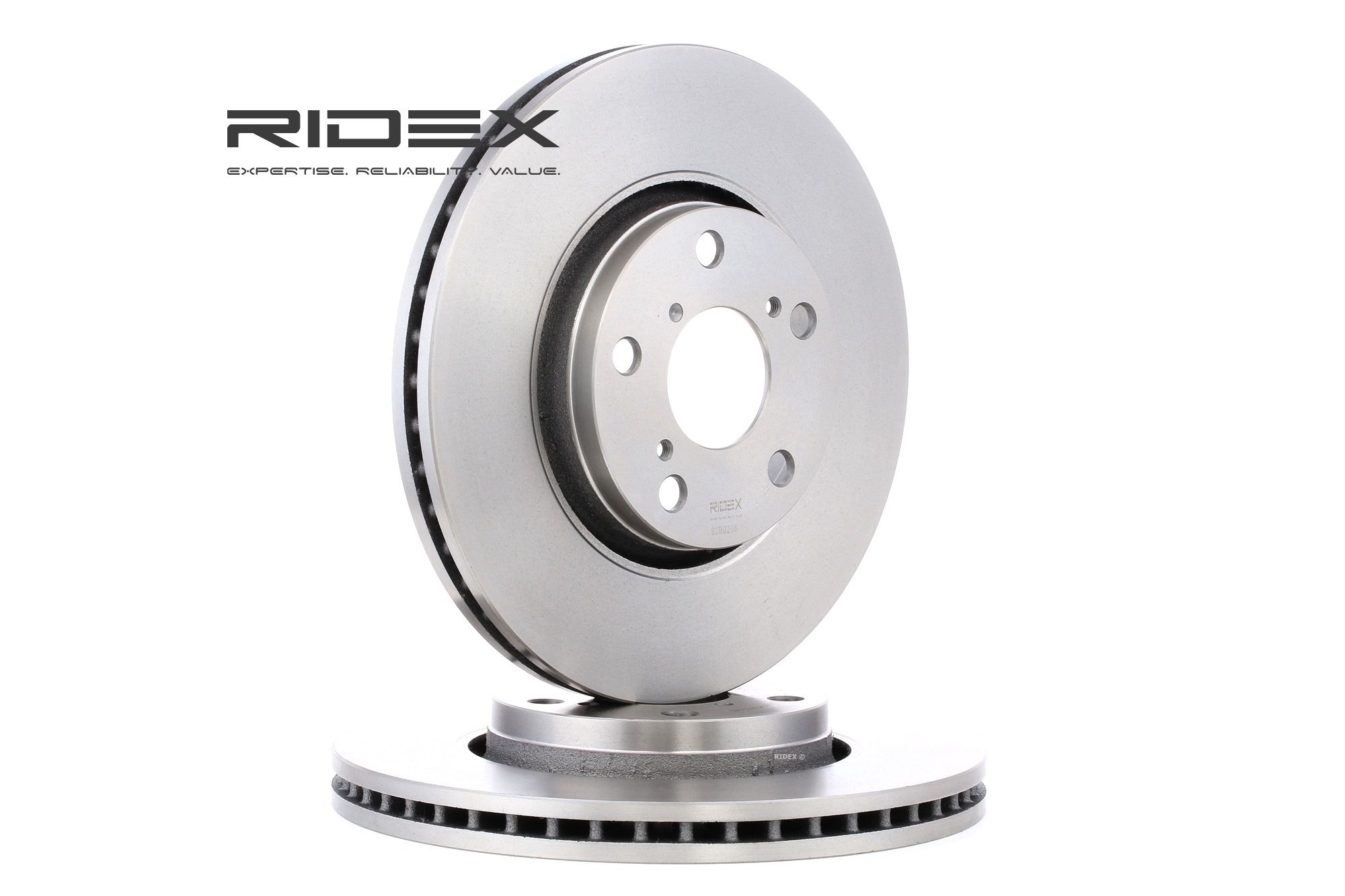 RIDEX Jarrulevyt TOYOTA 82B0296 4351202190,4351202210,435120F030 Jarrulevy 4351212680