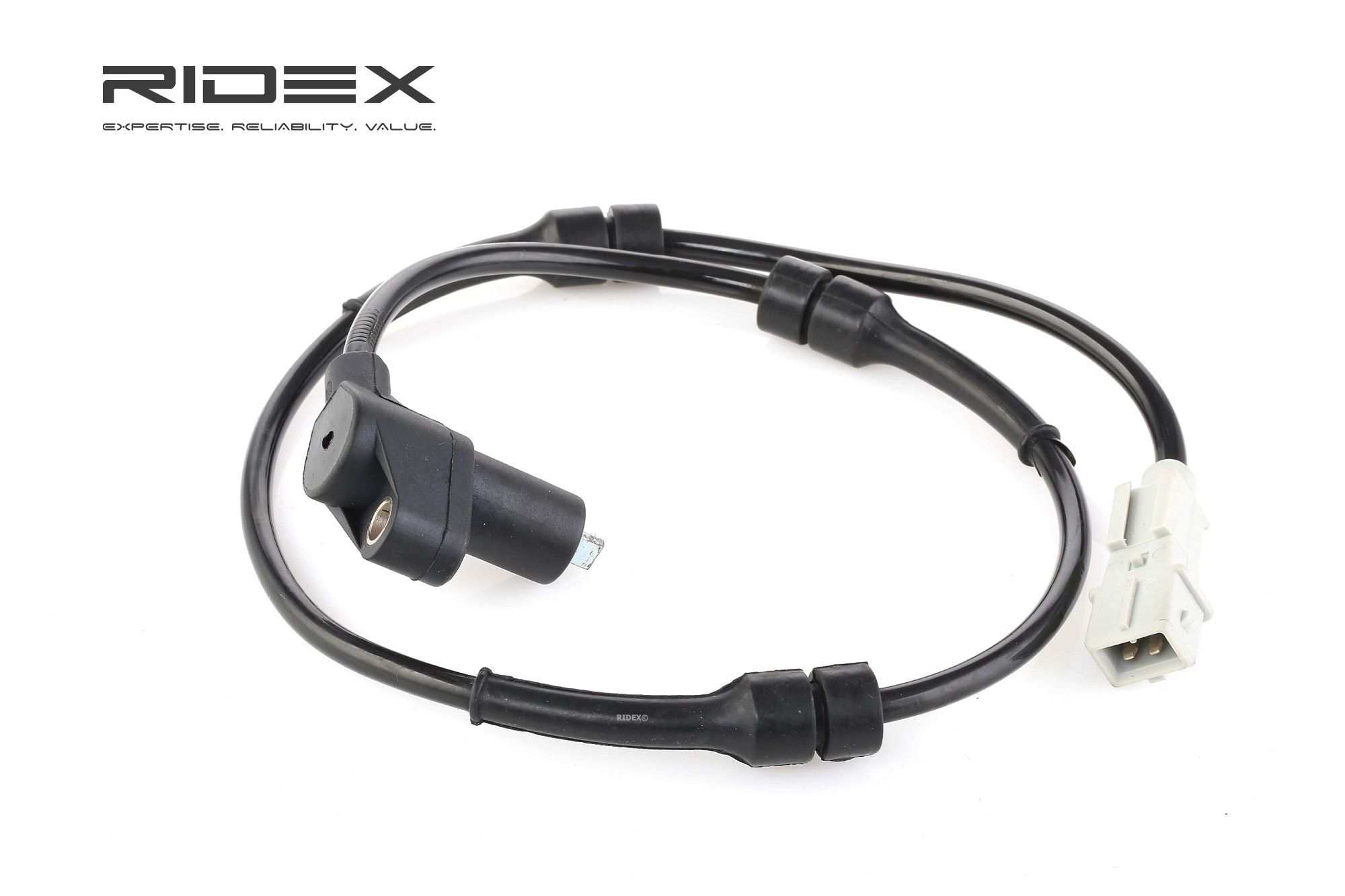 RIDEX ABS Anturi PEUGEOT,CITROËN 412W0143 454533,454536,454546 ABS Tunnistin,Tunnistin, Kiertonopeus 454556,96089629,96217753,454533,454536,454546