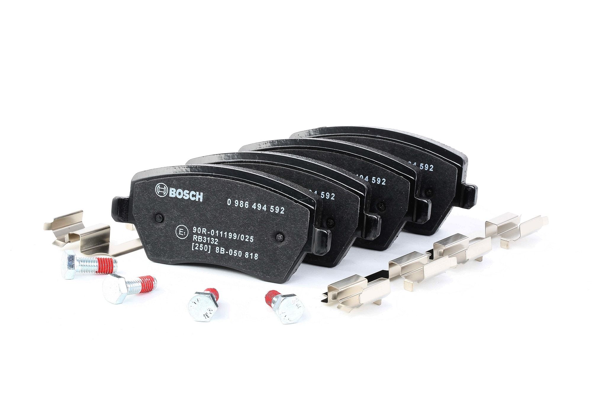BOSCH Jarrupalat MERCEDES-BENZ,RENAULT,NISSAN 0 986 494 592 410608481R,7701208422,41060AX625 Jarrupalasarja,Jarrupala, Levyjarru D1060AX60A,D1060AX61A