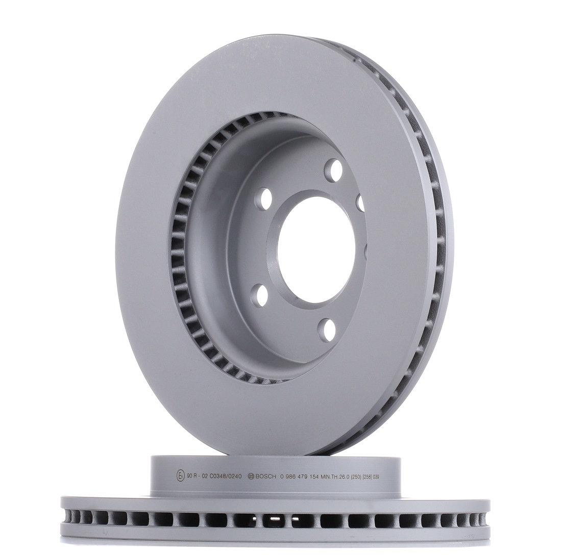 BOSCH Jarrulevyt VW 0 986 479 154 2H0615301A,2H0615301D,2H0615301A Jarrulevy 2H0615301D