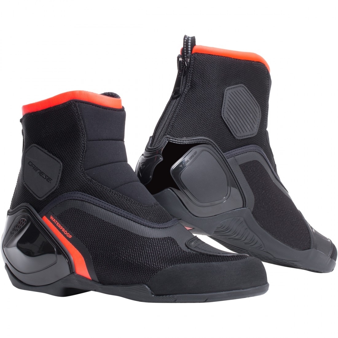 Dainese Dinamica D-WP Black Fluo Red 40