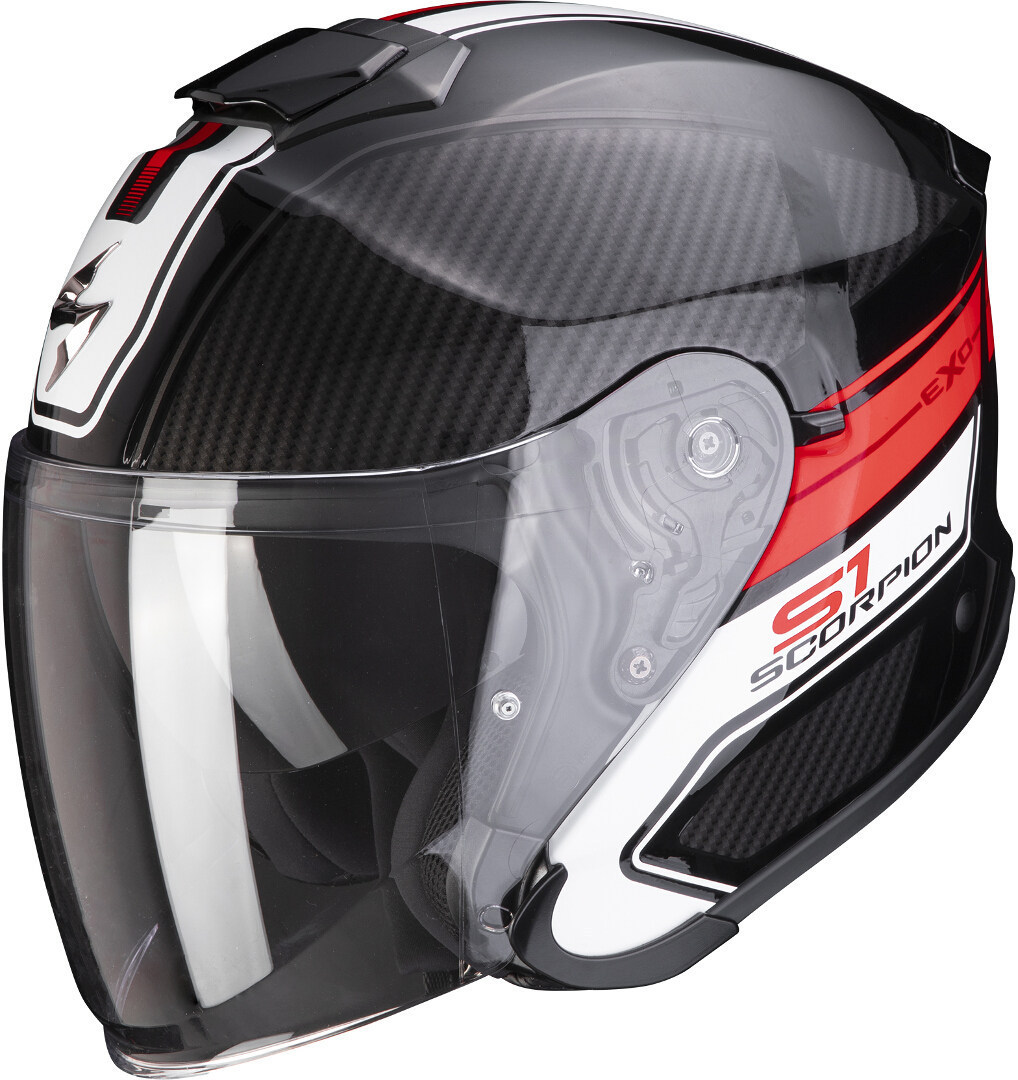 Scorpion EXO-S1 Cross-Ville Black Red Jet Helmet S