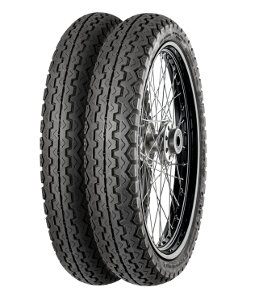 Continental Conti City ( 3.00-17 RF TL 50P takapyörä, M/C, etupyörä )