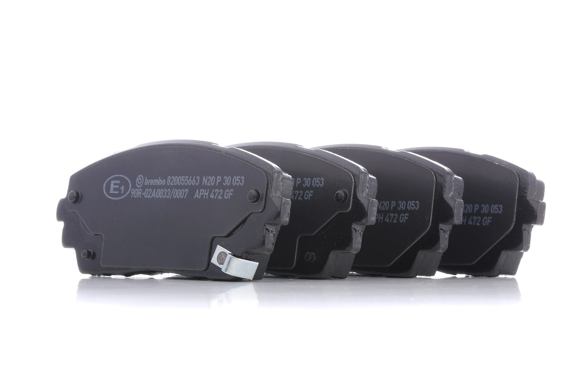 BREMBO Jarrupalat KIA,DODGE P 30 053 581011YA30,581011YA00,581011YA30 Jarrupalasarja,Jarrupala, Levyjarru 581011YA31,58101A3A05,58101E2A00,S581011YA30