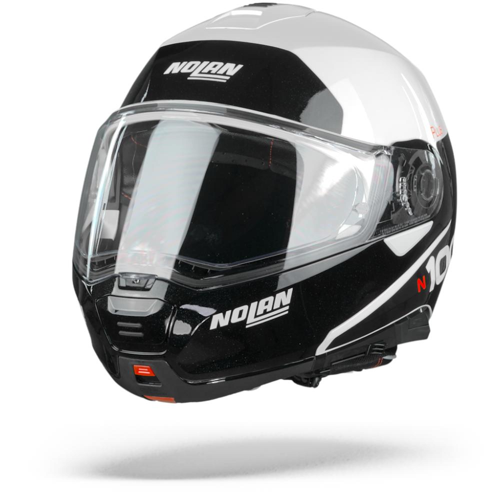 Nolan N100-5 Plus Distinctive 22 Metal White Black M