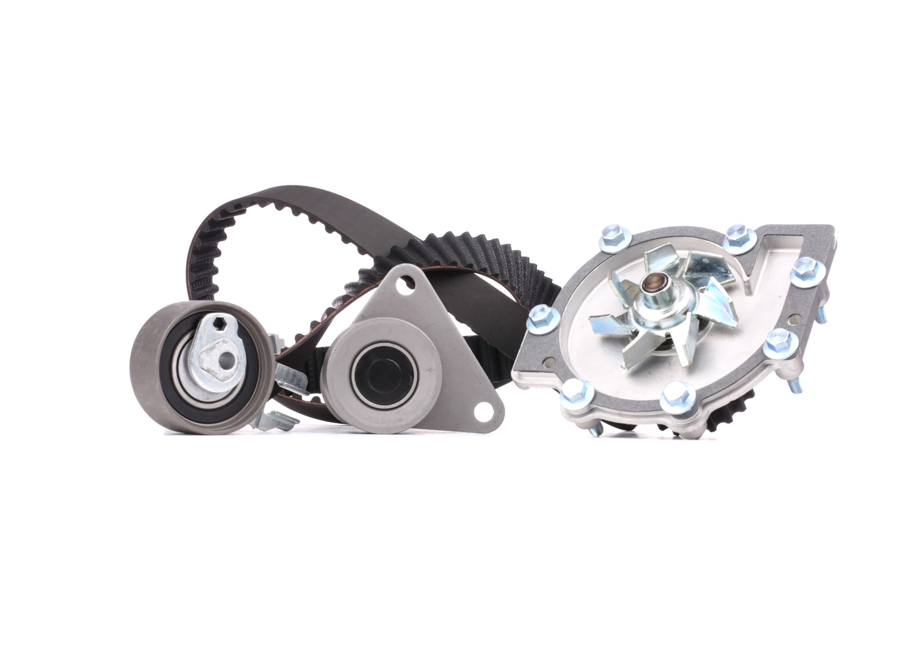 RIDEX Vesipumppu + Jakohihnasarja FORD,VOLVO 3096W0012 1388504,6G9N8591AA,7438610006 7438610035,271647,271855,271985,271986,272457,272474,272476
