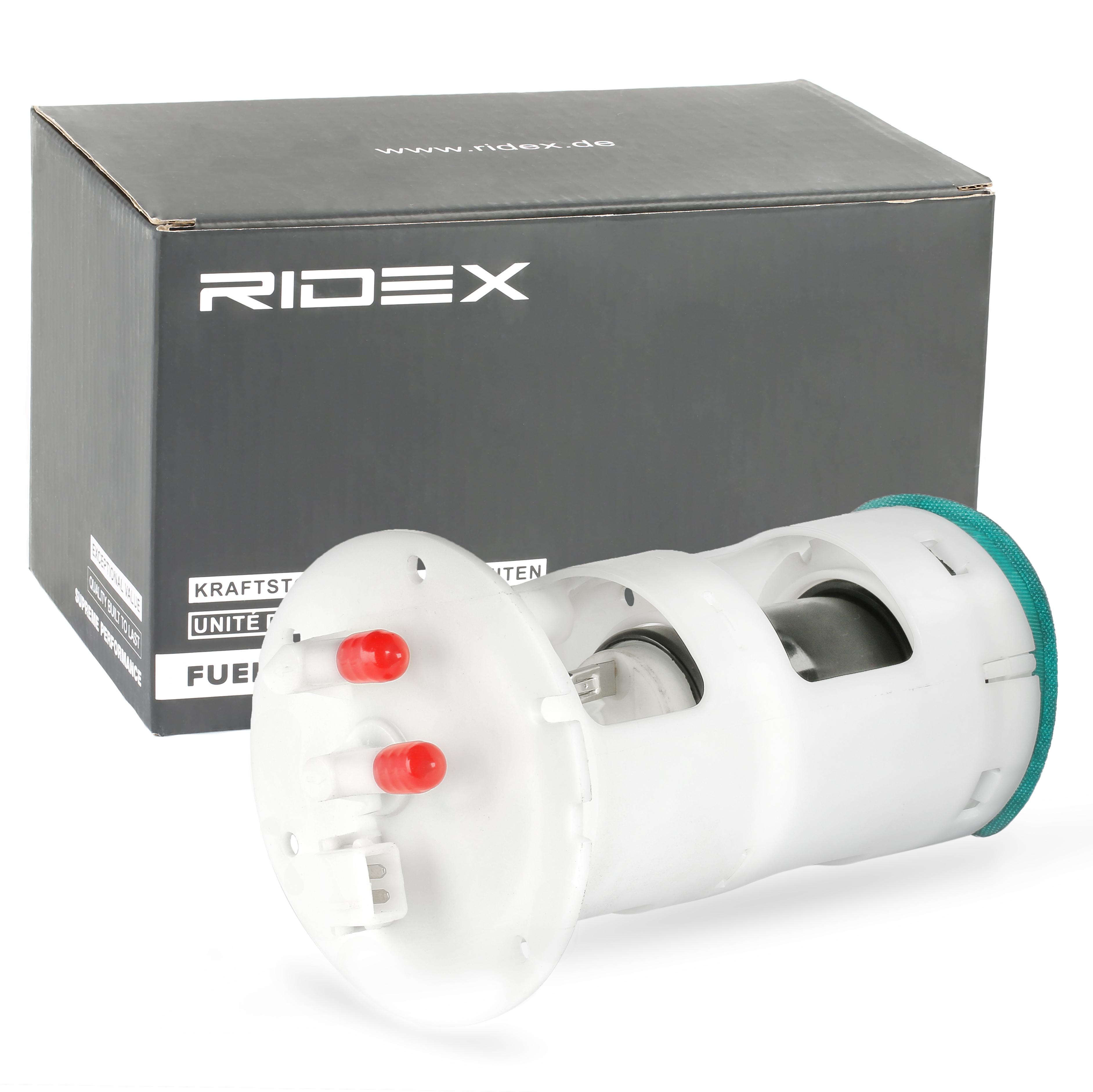 RIDEX Polttoainepumppu PEUGEOT,CITROËN 1382F0100 145097,145509,9610345180 Polttoaineen Syöttöyksikkö 96103453,9610345380,961082650,96182650,145097