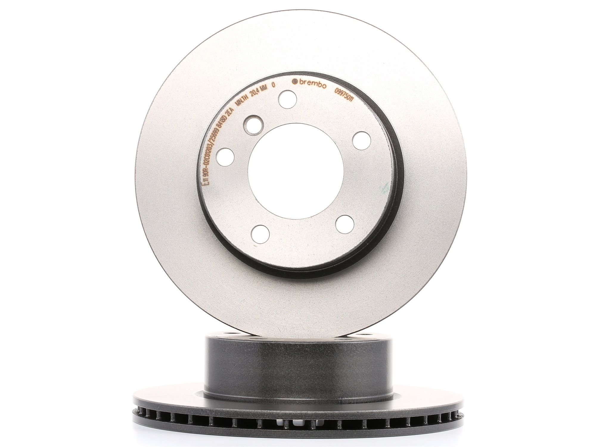 BREMBO Jarrulevyt BMW 09.9750.11 34116764629,34116854996 Jarrulevy