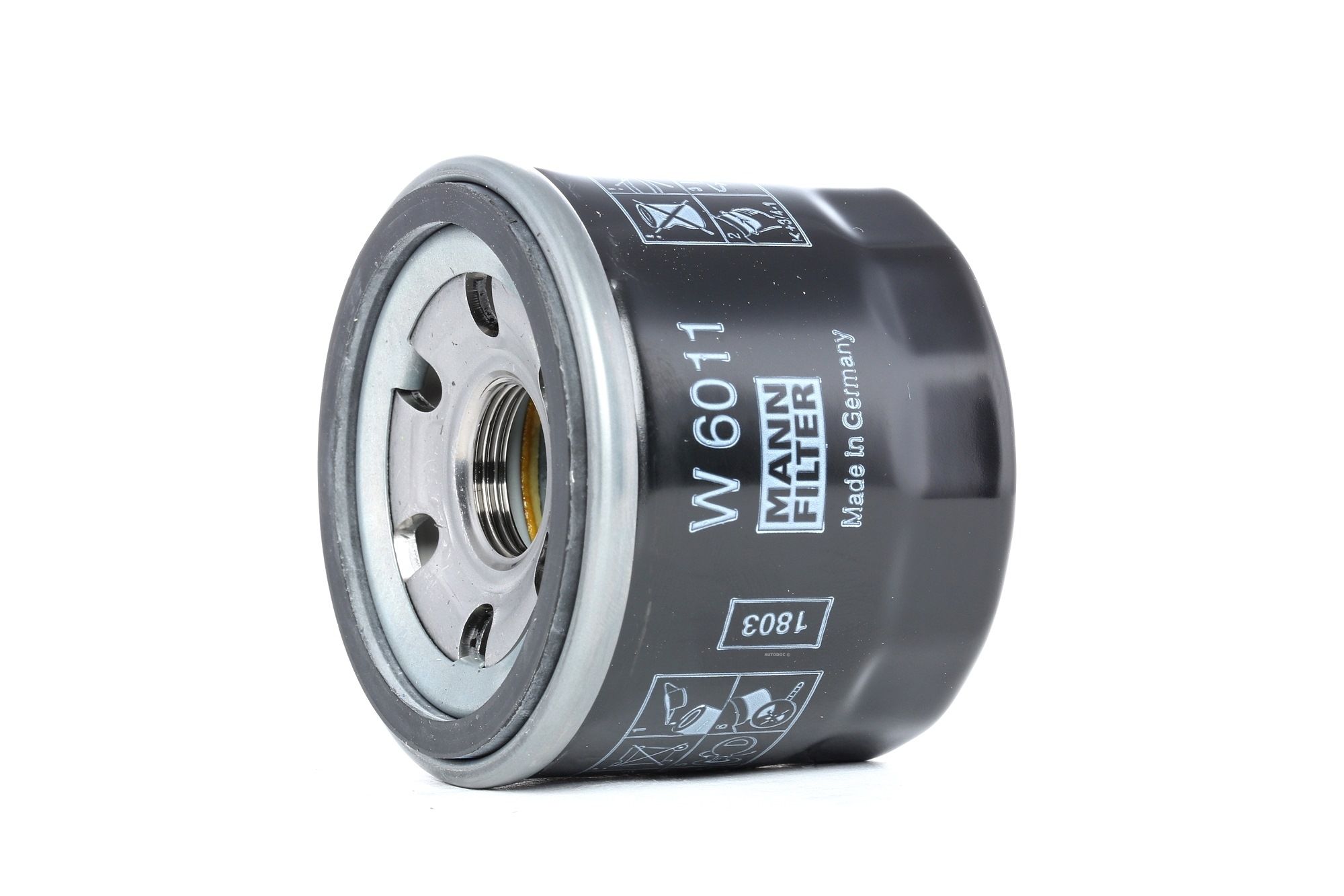 MANN-FILTER Öljynsuodatin MITSUBISHI,SMART W 6011 1230A040,1321800010,1321800110 A1321800110