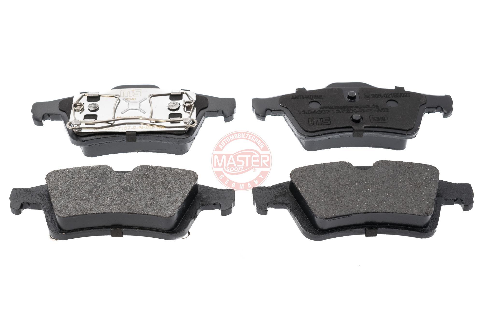 MASTER-SPORT Jarrupalat RENAULT,NISSAN 13046071372N-SET-MS 44060AV625,44060AV725,44060BA00F Jarrupalasarja,Jarrupala, Levyjarru 7701206609,7701207996