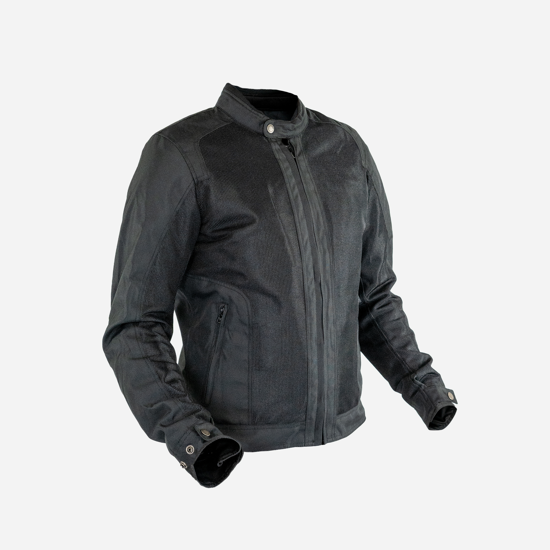 Helstons Stoner Men Tissu Mesh Black Jacket 2XL