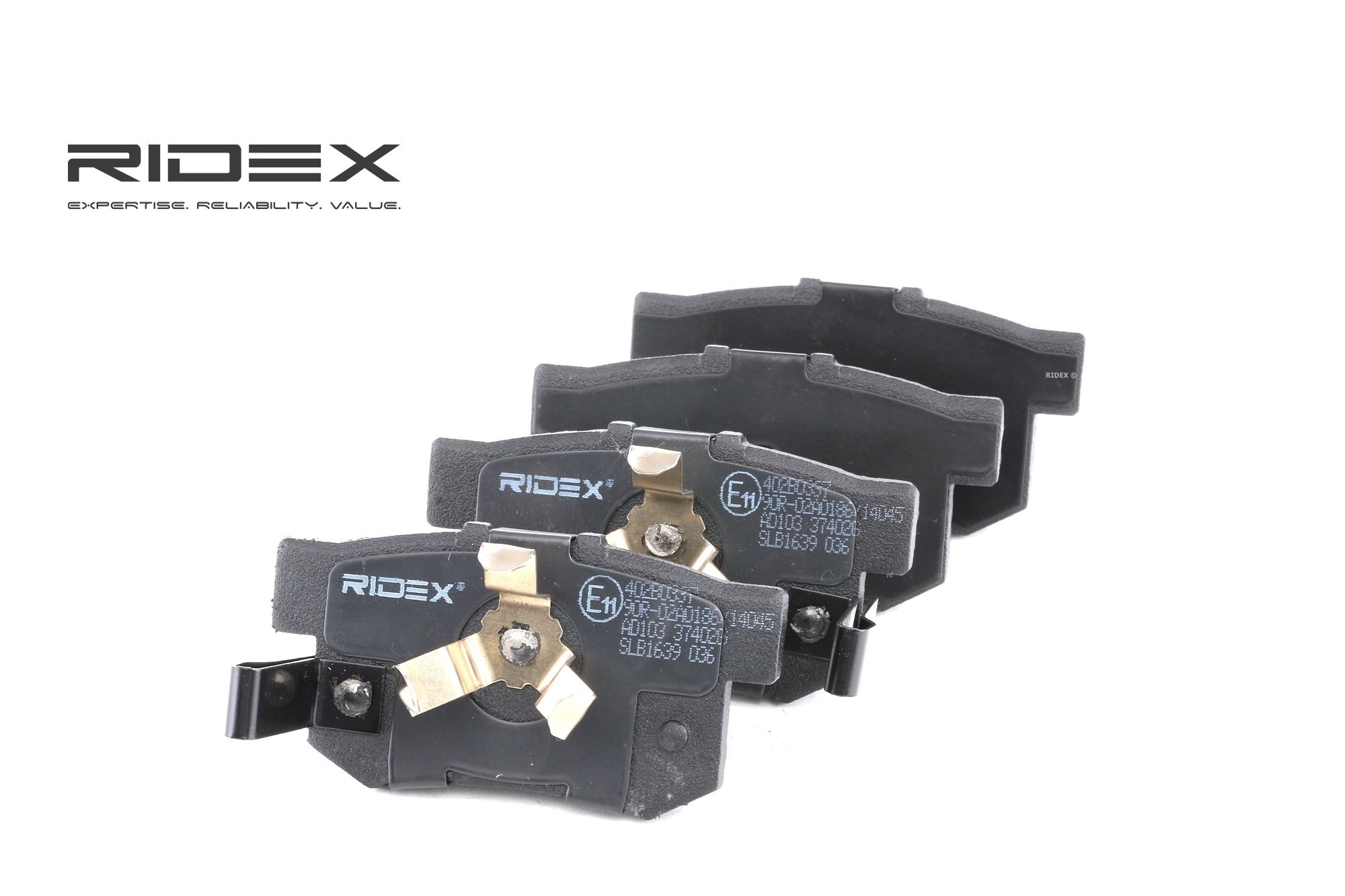 RIDEX Jarrupalat HONDA 402B0337 43022T0GA01,06430S9A000,06430S9A010 Jarrupalasarja,Jarrupala, Levyjarru 06430S9AE00,06430SJFE00,43022S7S000