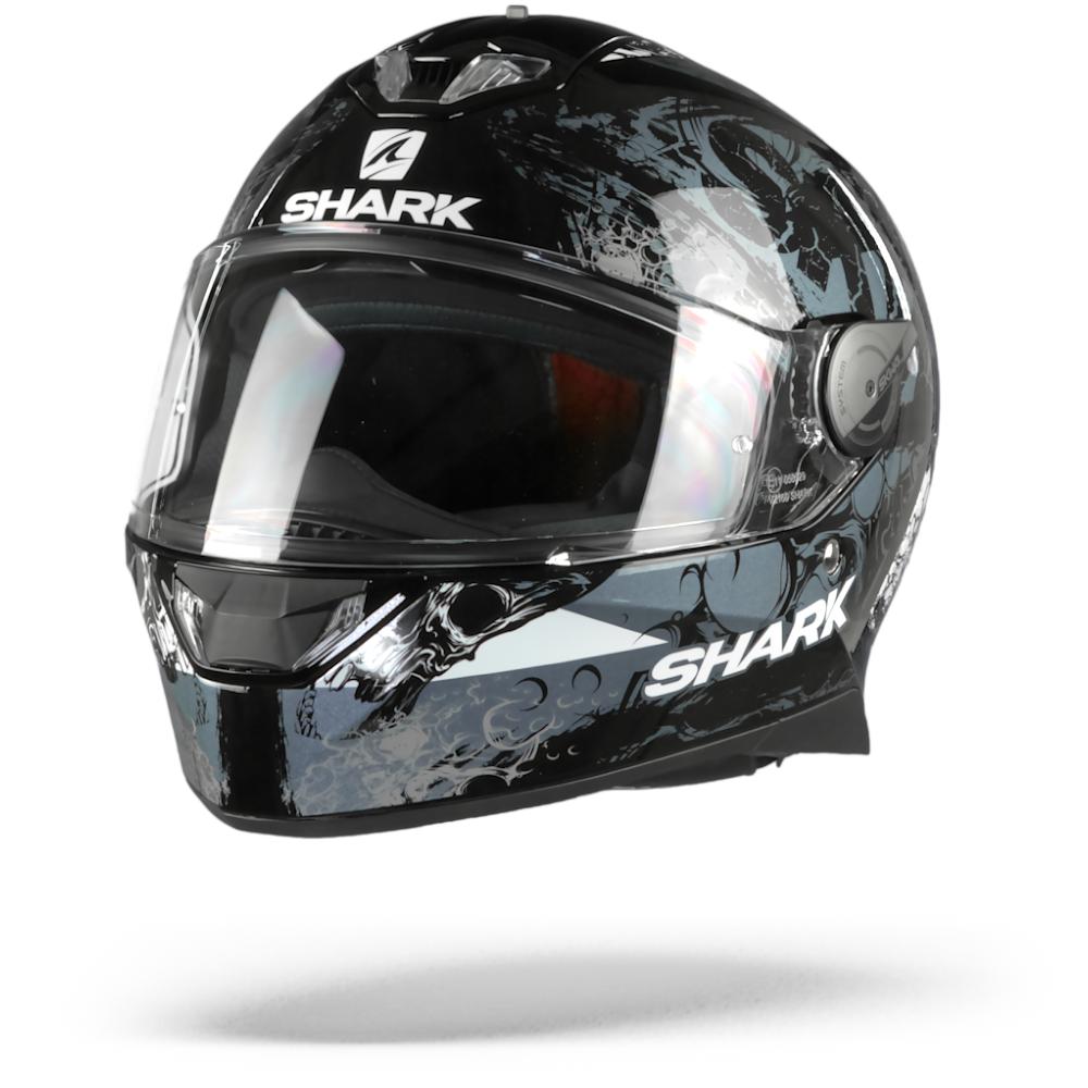 Shark Skwal 2 Nuk'Hem Black Anthracite White KAW S