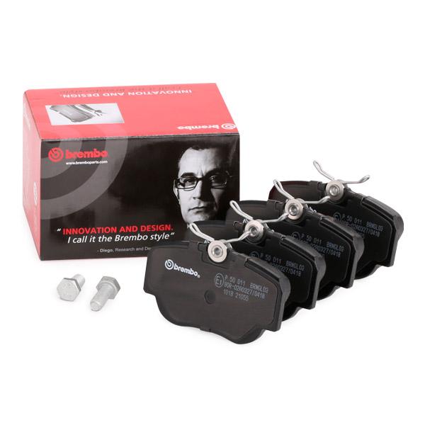 BREMBO Jarrupalat MERCEDES-BENZ P 50 011 701698451C,0004208920,0004209120 Jarrupalasarja,Jarrupala, Levyjarru 0014201020,0014208120,0014209620