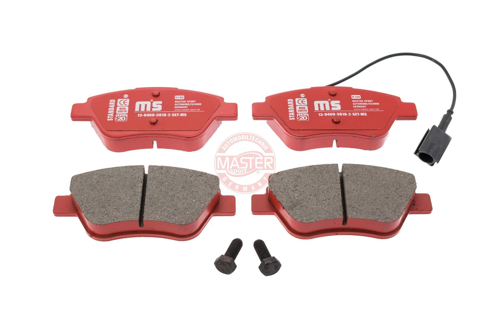 MASTER-SPORT Jarrupalat FIAT,PEUGEOT,CITROËN 13046038182-SET-MS 425407,425496,77362548 Jarrupalasarja,Jarrupala, Levyjarru 77364158,77364798,77364874