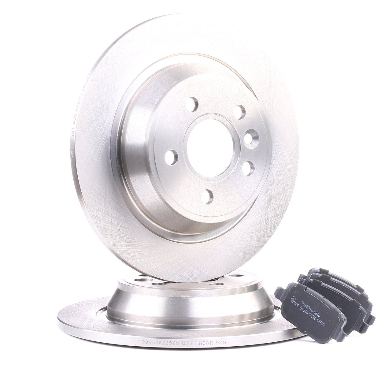 RIDEX Jarrupalasarja Levyjarru FORD 3405B0043