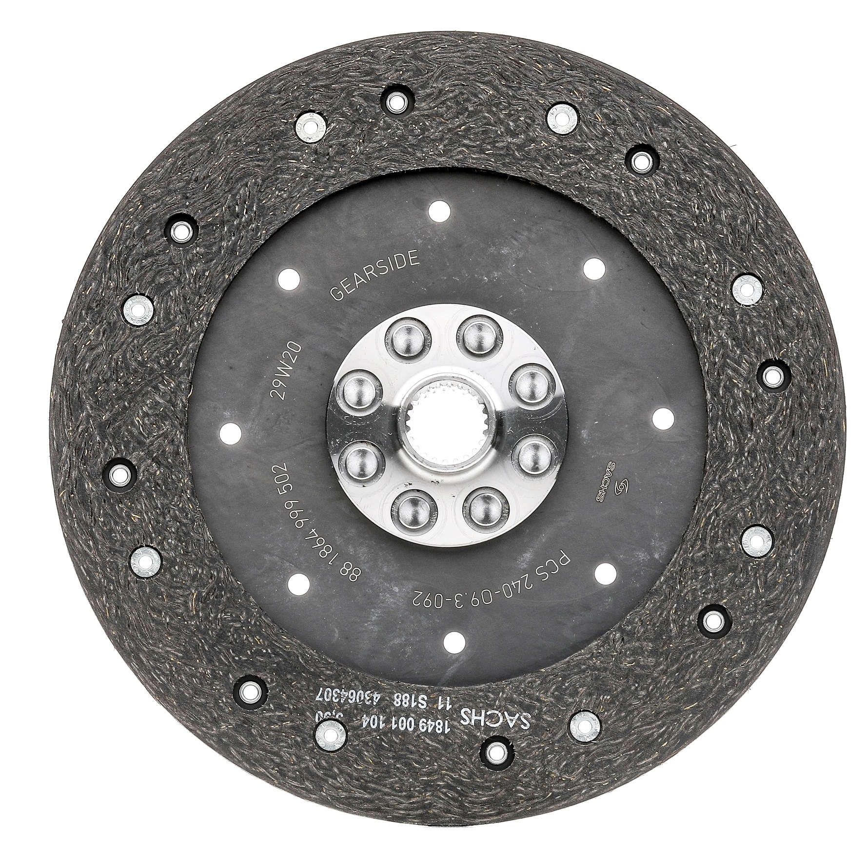 SACHS PERFORMANCE Kytkinlevy VW,AUDI,SKODA 881864 999502