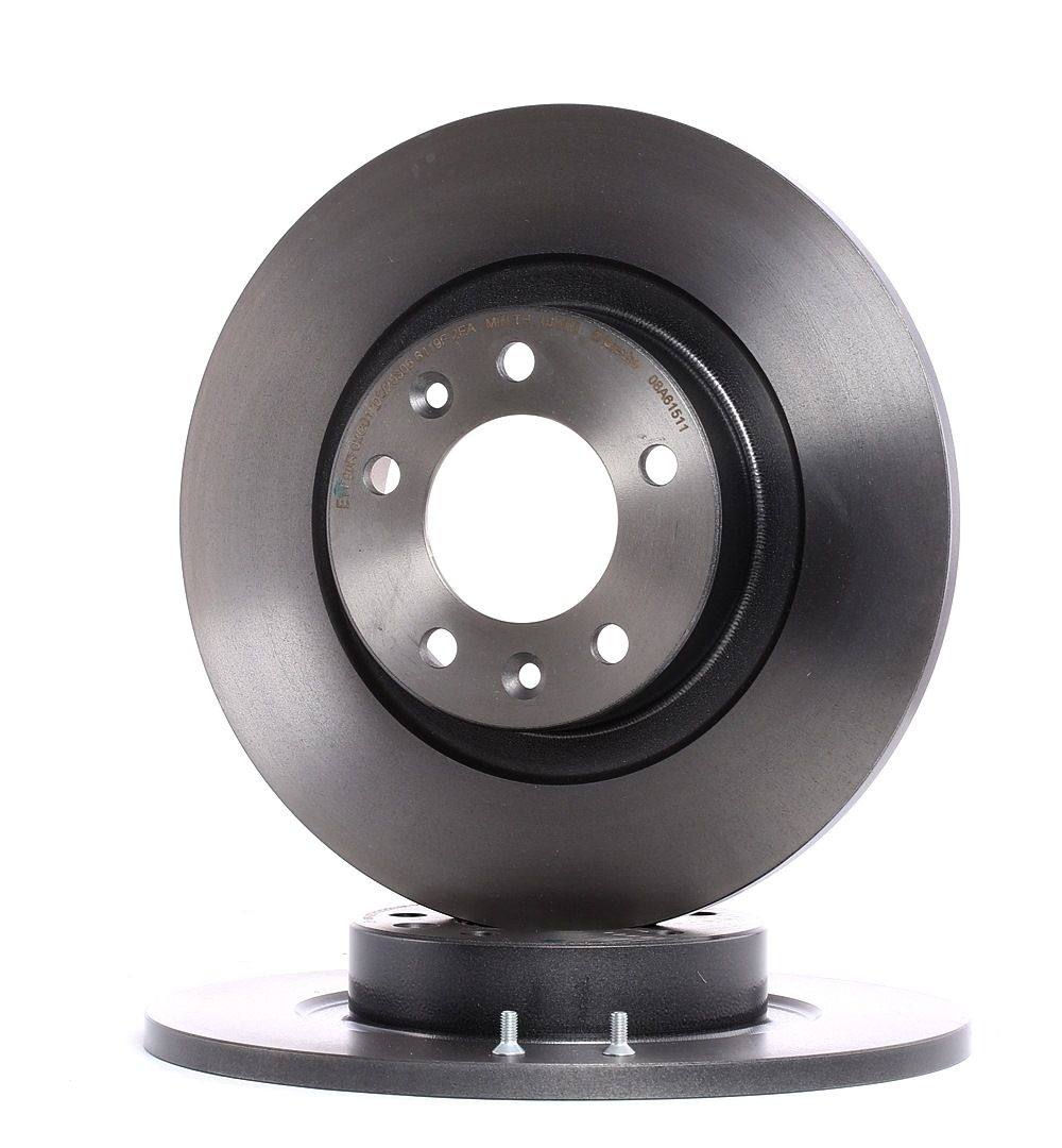 BREMBO Jarrulevyt PEUGEOT 08.A615.11 1642773580,4249G2 Jarrulevy
