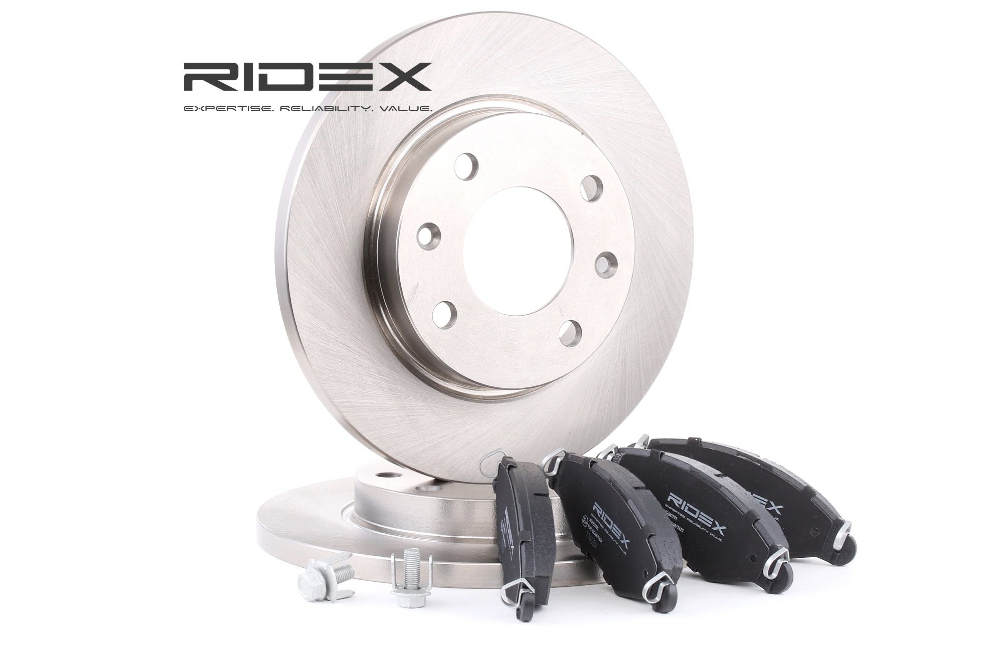 RIDEX Jarrupalasarja Levyjarru PEUGEOT,CITROËN 3405B0027