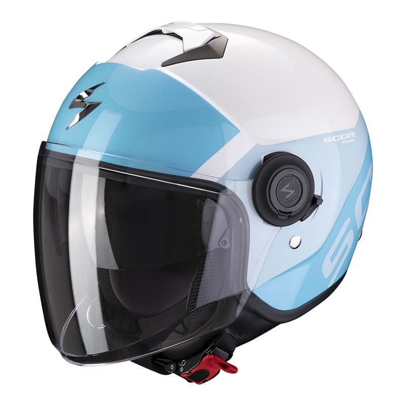 Scorpion Exo-City Sympa White Light Blue XS