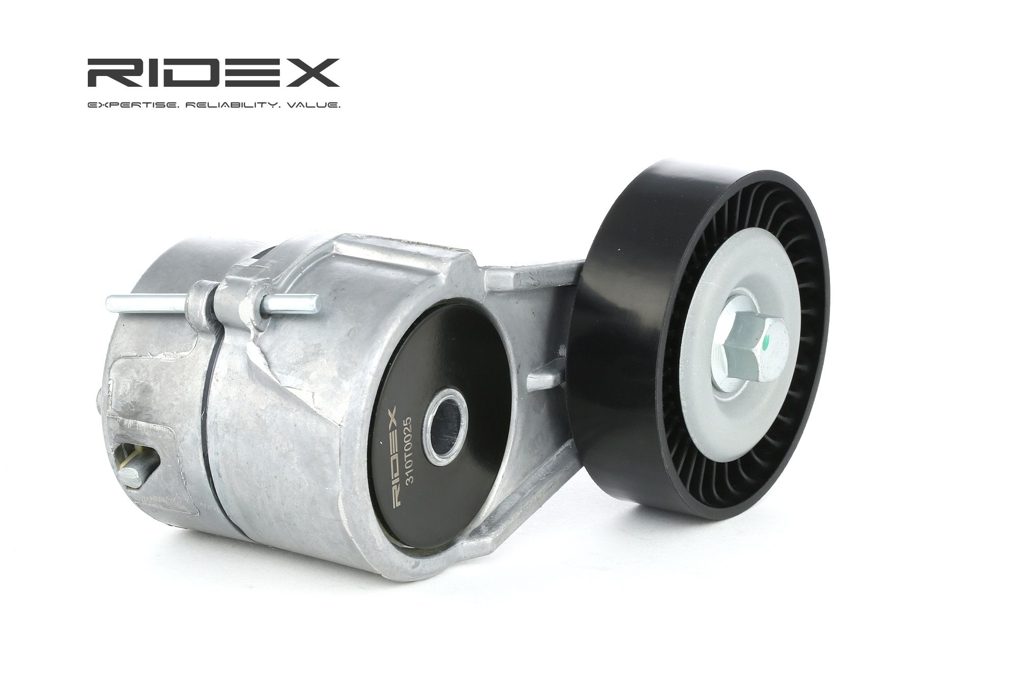 RIDEX Kiristysrulla OPEL,CHEVROLET,SAAB 310T0025 73500717,01340555,1340555 Kiristysrulla, Moniurahihna 90571758,90571758