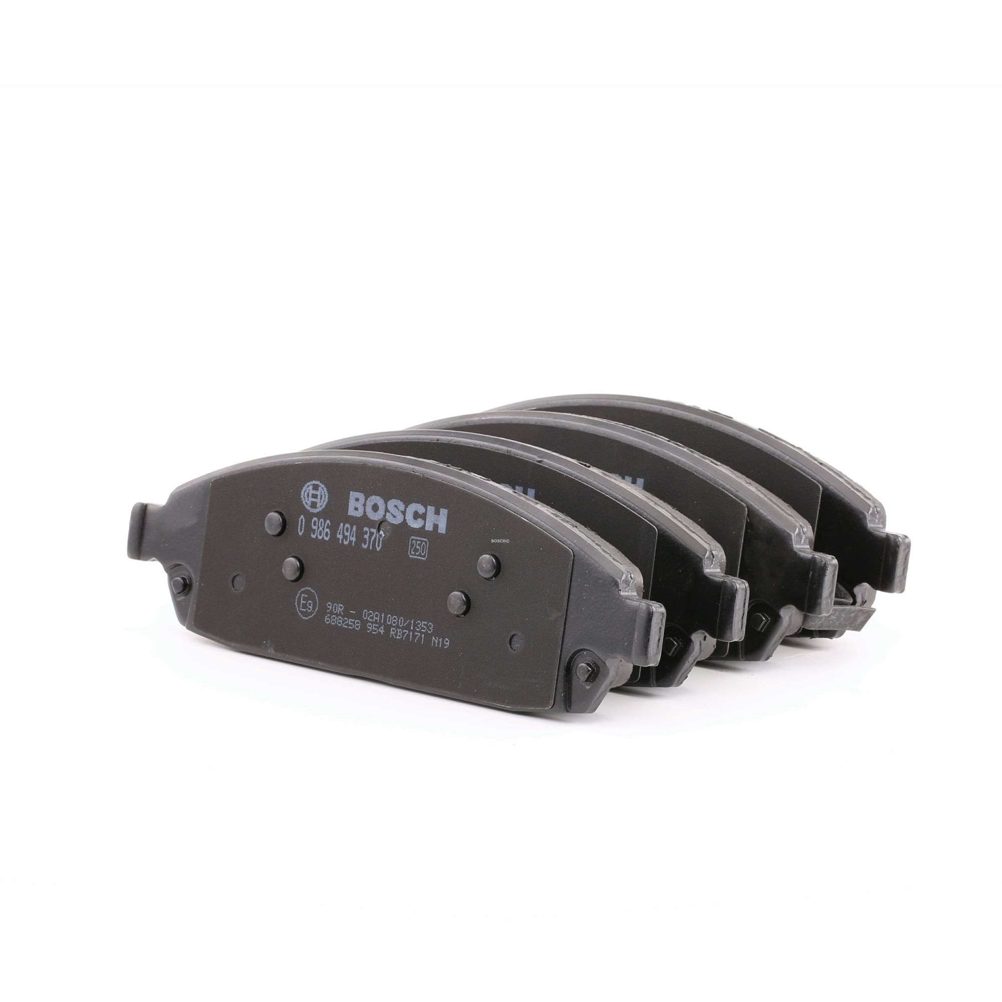 BOSCH Jarrupalat JEEP 0 986 494 370 05080868AA,05080868AB,05080868AC Jarrupalasarja,Jarrupala, Levyjarru 5080868AA,5080868AB,5080868AC,05080868AB