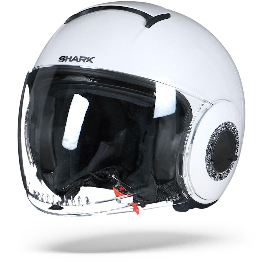 Shark Nano Crystal Blank PRL White Pearl XS