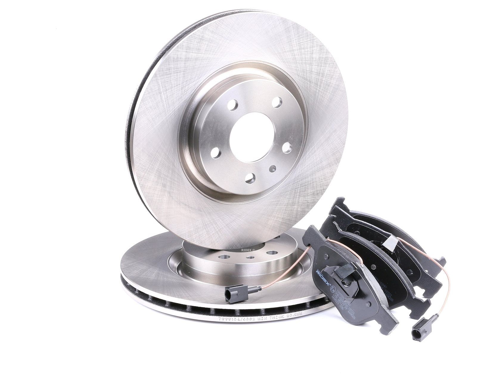 RIDEX Jarrupalasarja Levyjarru ALFA ROMEO 3405B0031