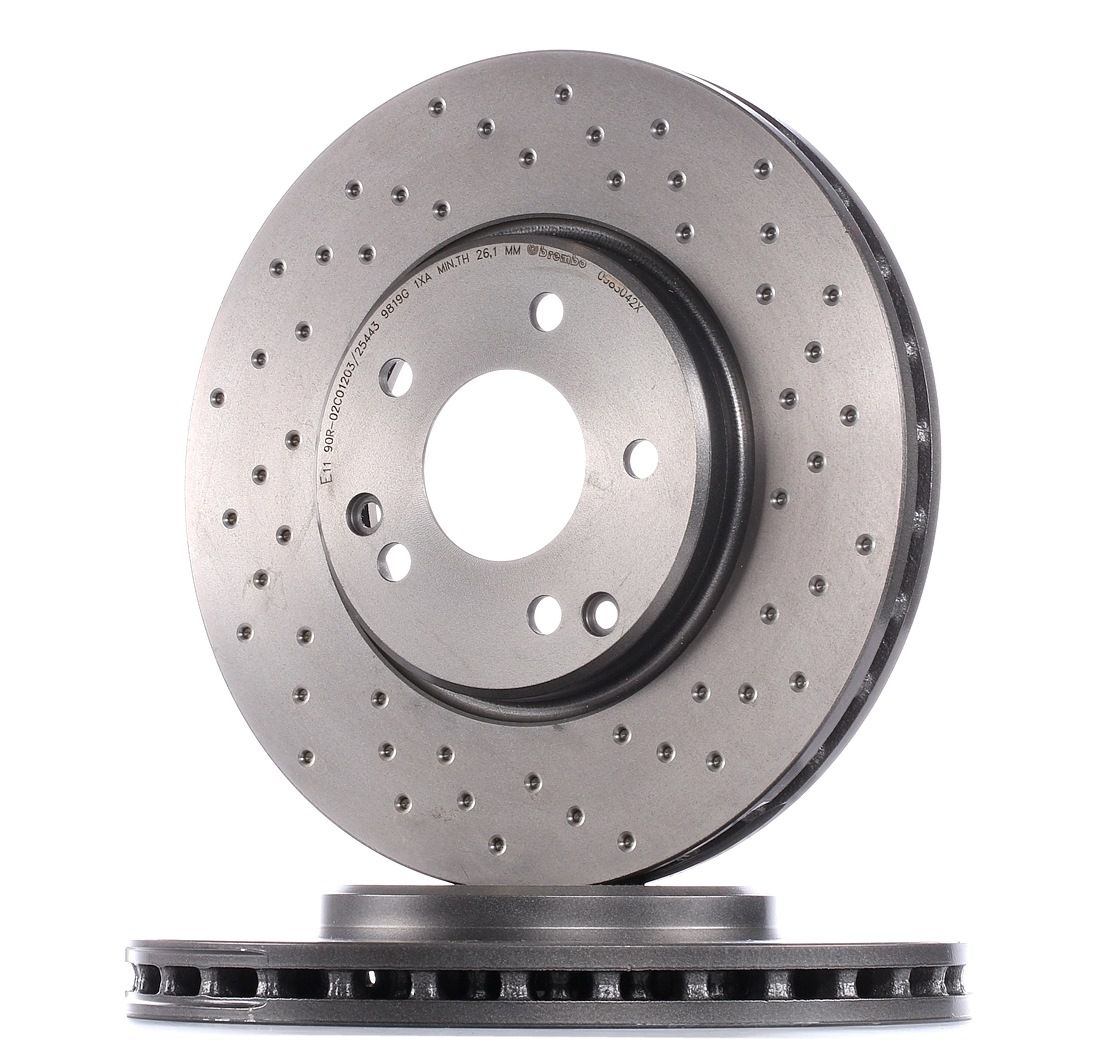 BREMBO Jarrulevyt MERCEDES-BENZ 09.8304.2X 2034210512,A2034210512 Jarrulevy