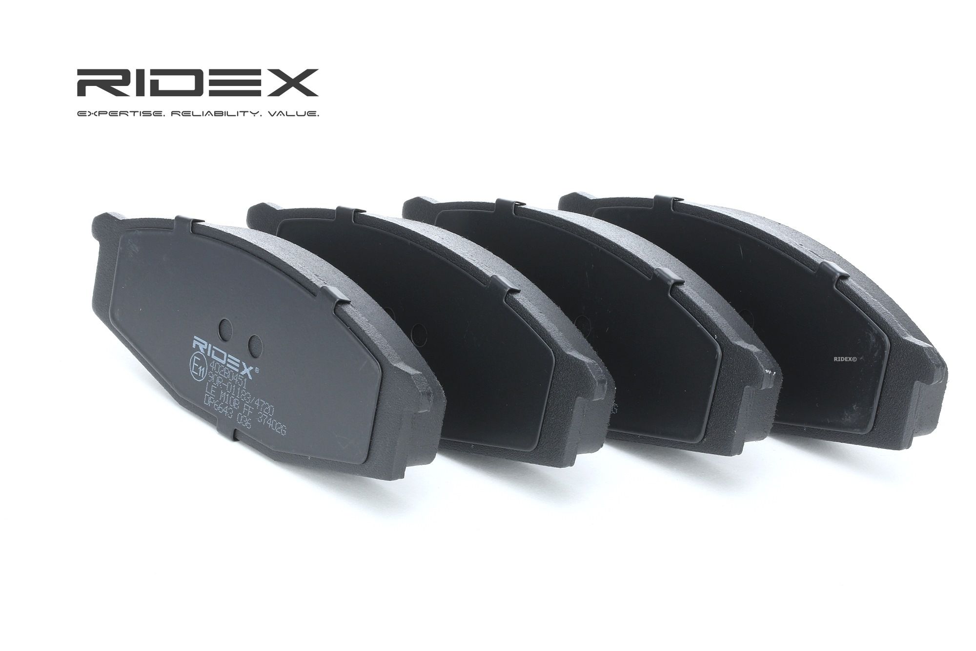 RIDEX Jarrupalat NISSAN 402B0451 4106002J90,41060C7025,41060C7090 Jarrupalasarja,Jarrupala, Levyjarru 41060C7125,41060C7126,41060C7128,41060C7190